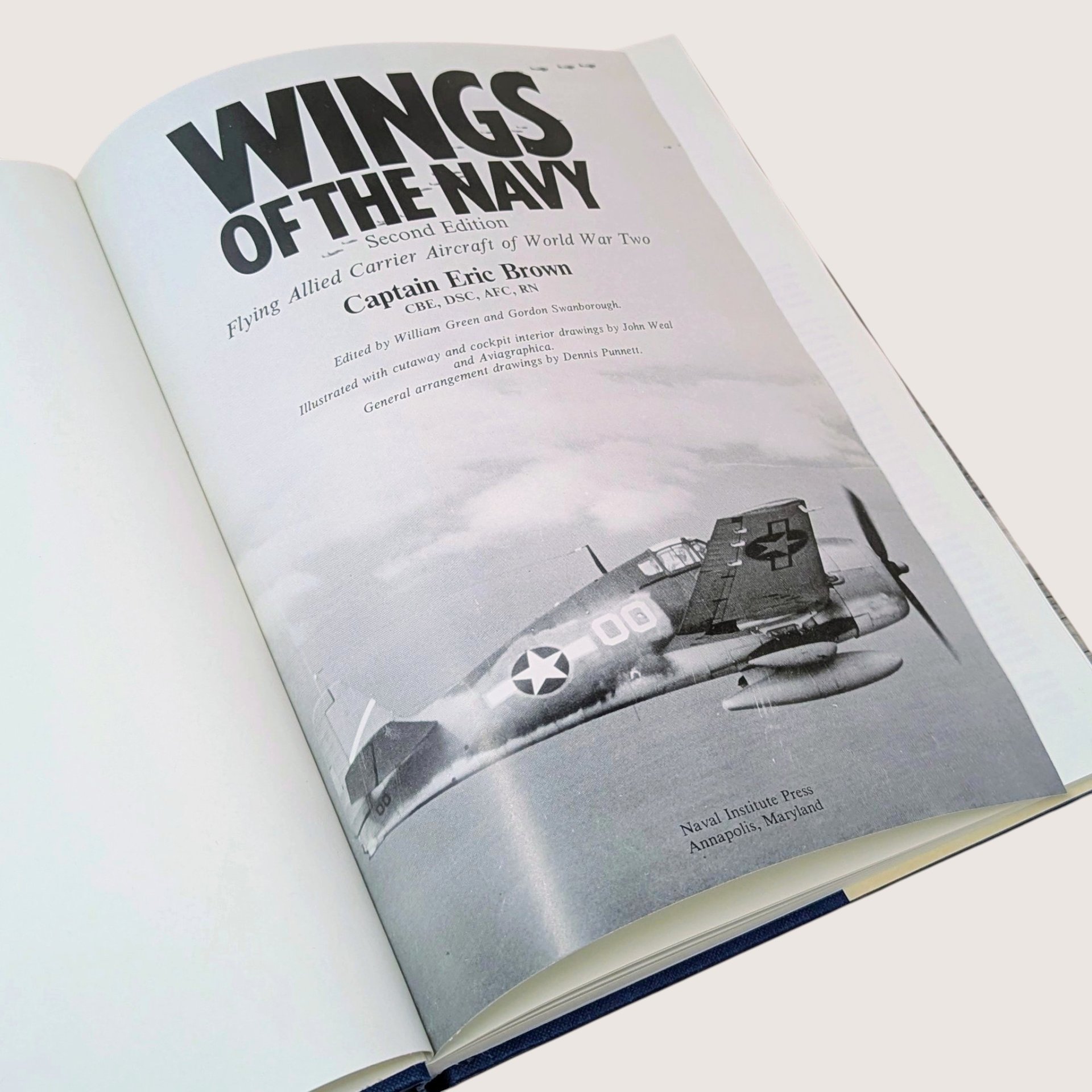 1987 Wings of the Navy,  Flying Allied Carrier Aircraft of World War 2, Capt. Eric Brown