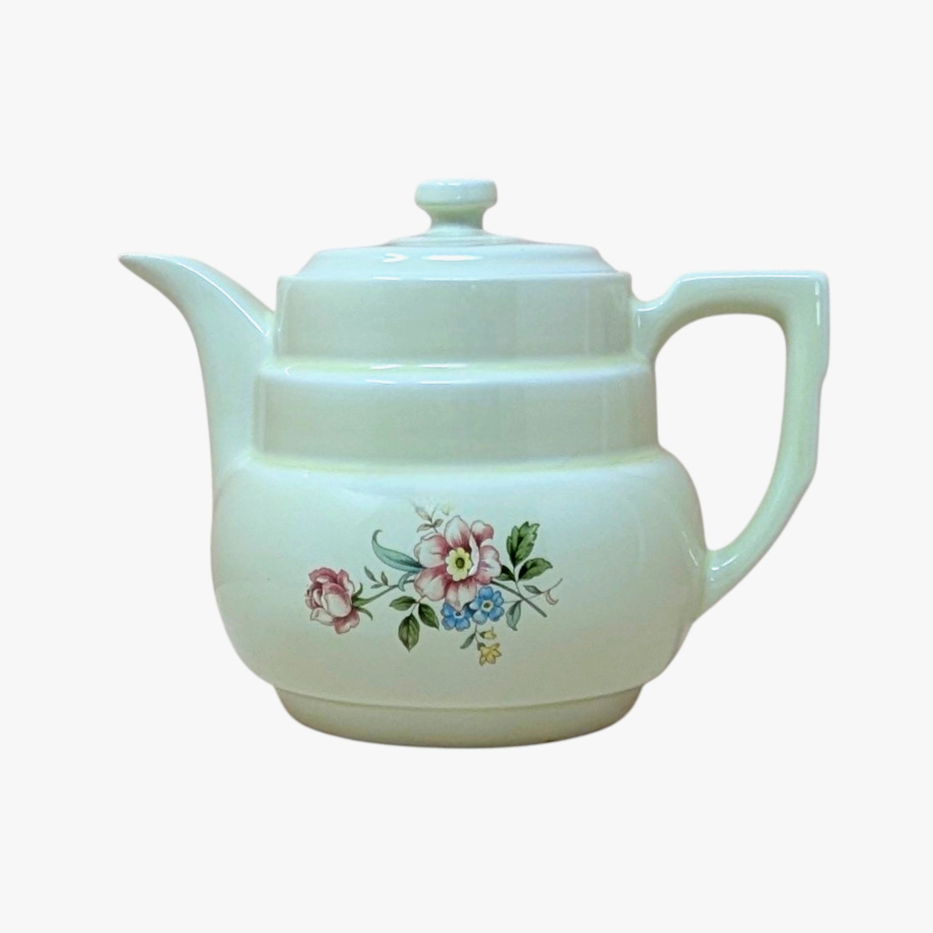 1940s Hall China "Rambling Rose" Coffee Pot