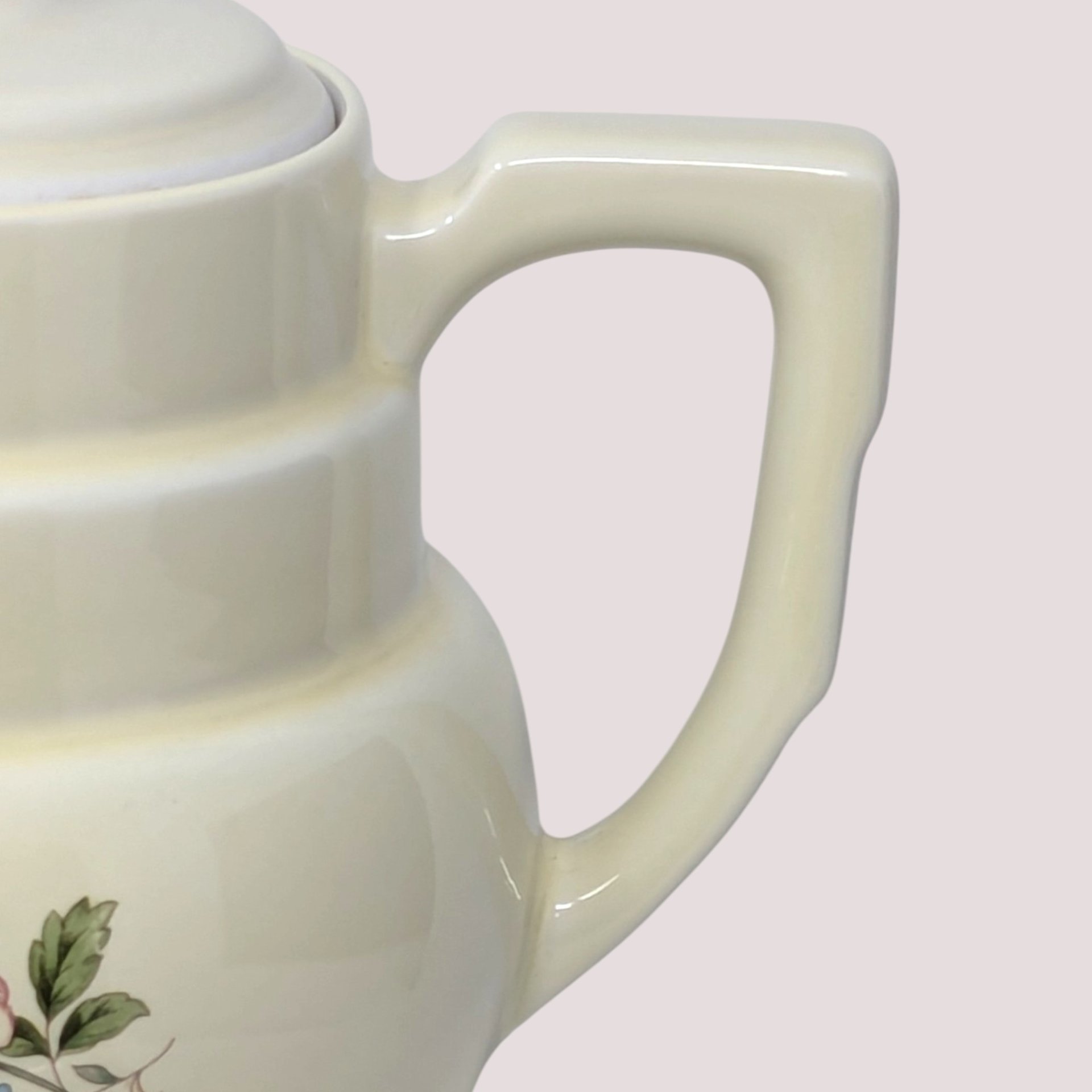 Mid Century Hall Rambling Rose Ceramic Coffee Pot