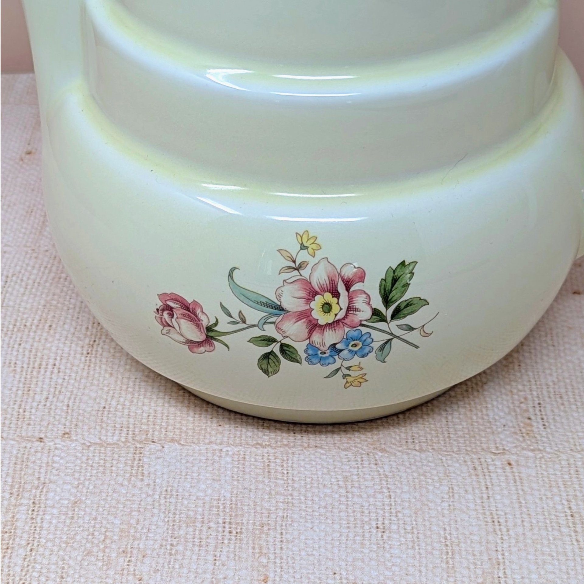 1940s Hall China "Rambling Rose" Coffee Pot