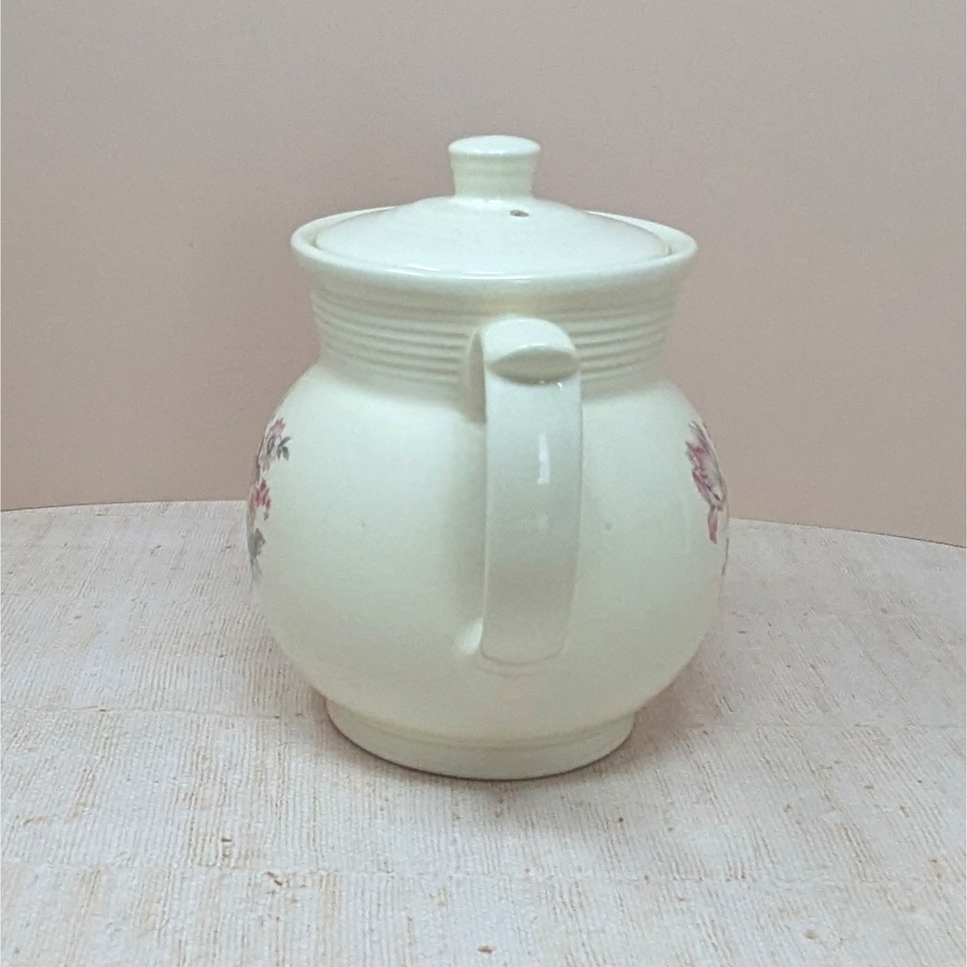 1940s Hall China Floral Coffee Pot – Pink Tulip Drip-O-Lator