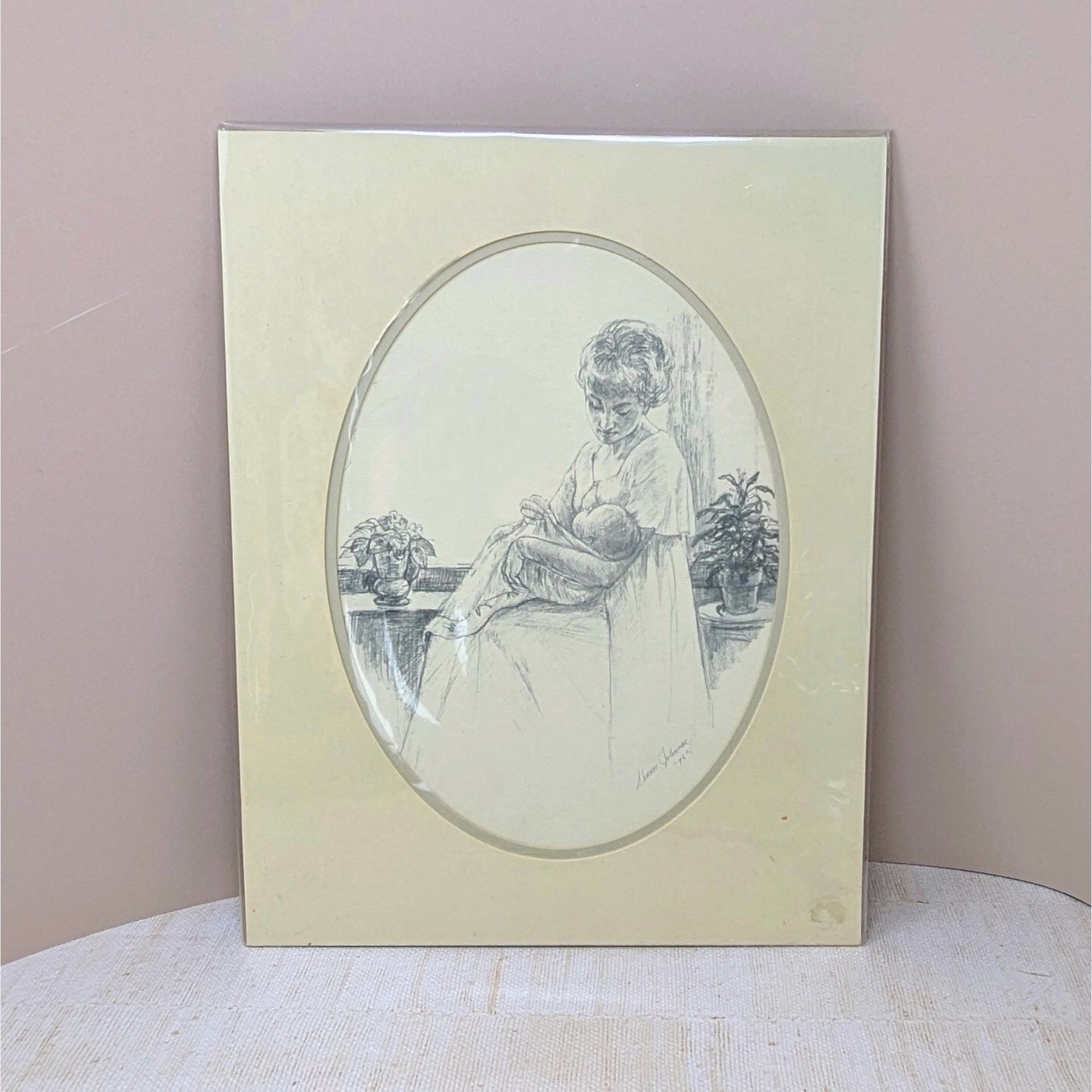 1975 Sharon Johnson "Motherhood" Print Set