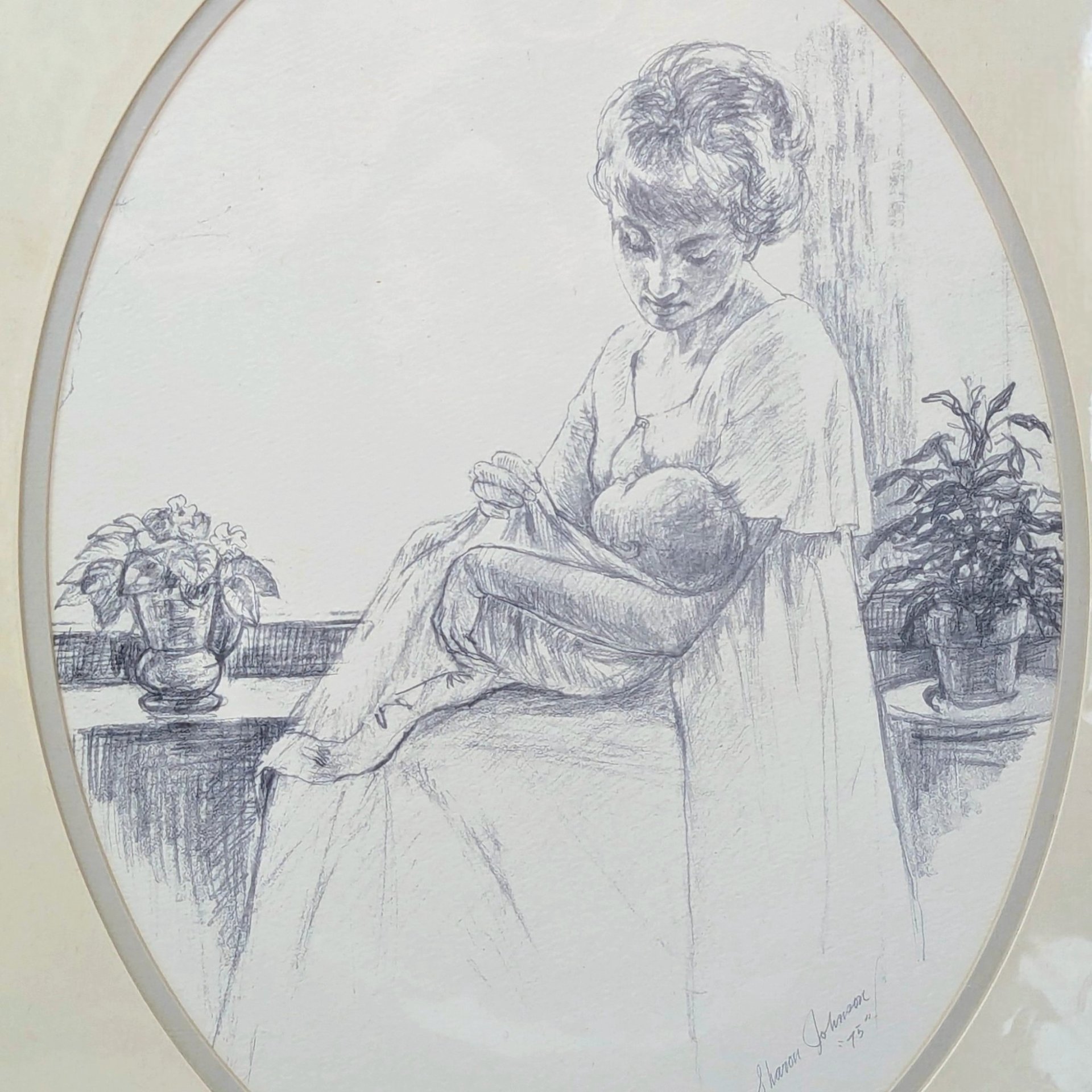 1975 Sharon Johnson "Motherhood" Print Set