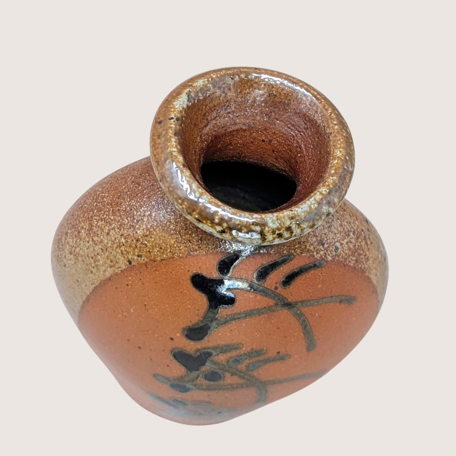 1970s Brad Lee Henry Pottery Vase