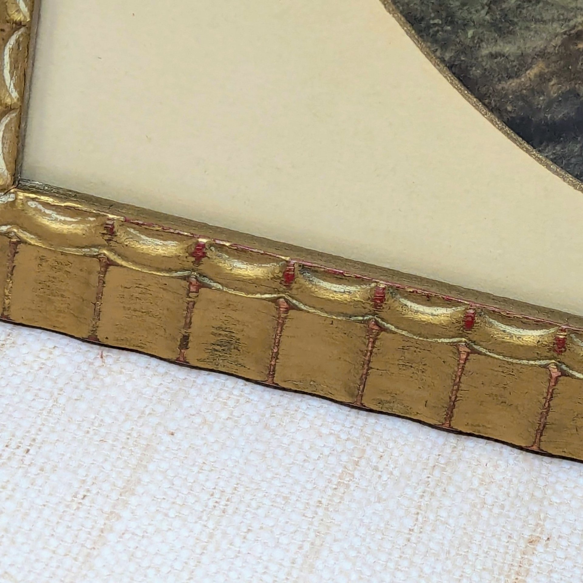 1940s Nicolas Lancret Framed Seesaw & Dropping Hankie Prints