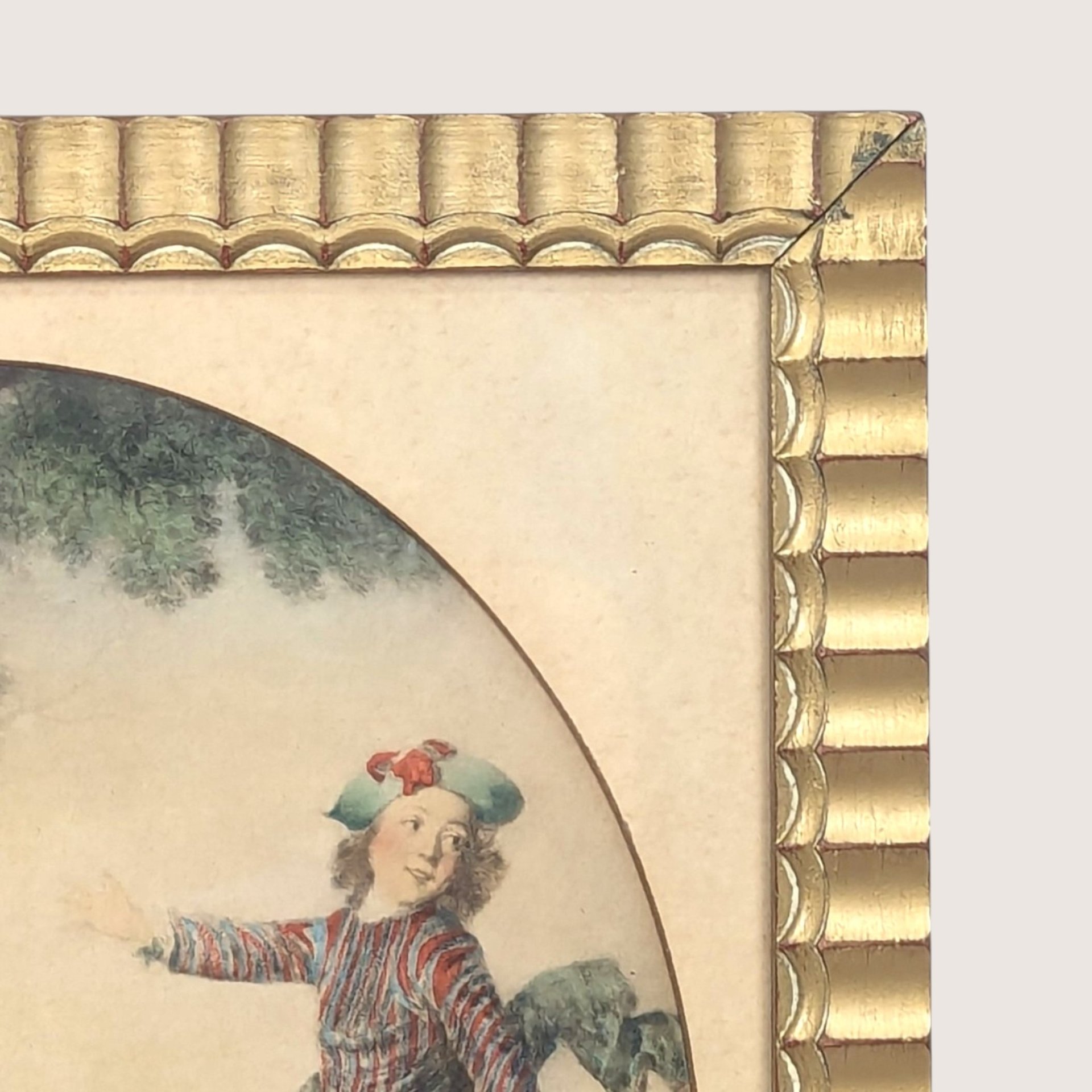 1940s Nicolas Lancret Framed Seesaw & Dropping Hankie Framed Prints