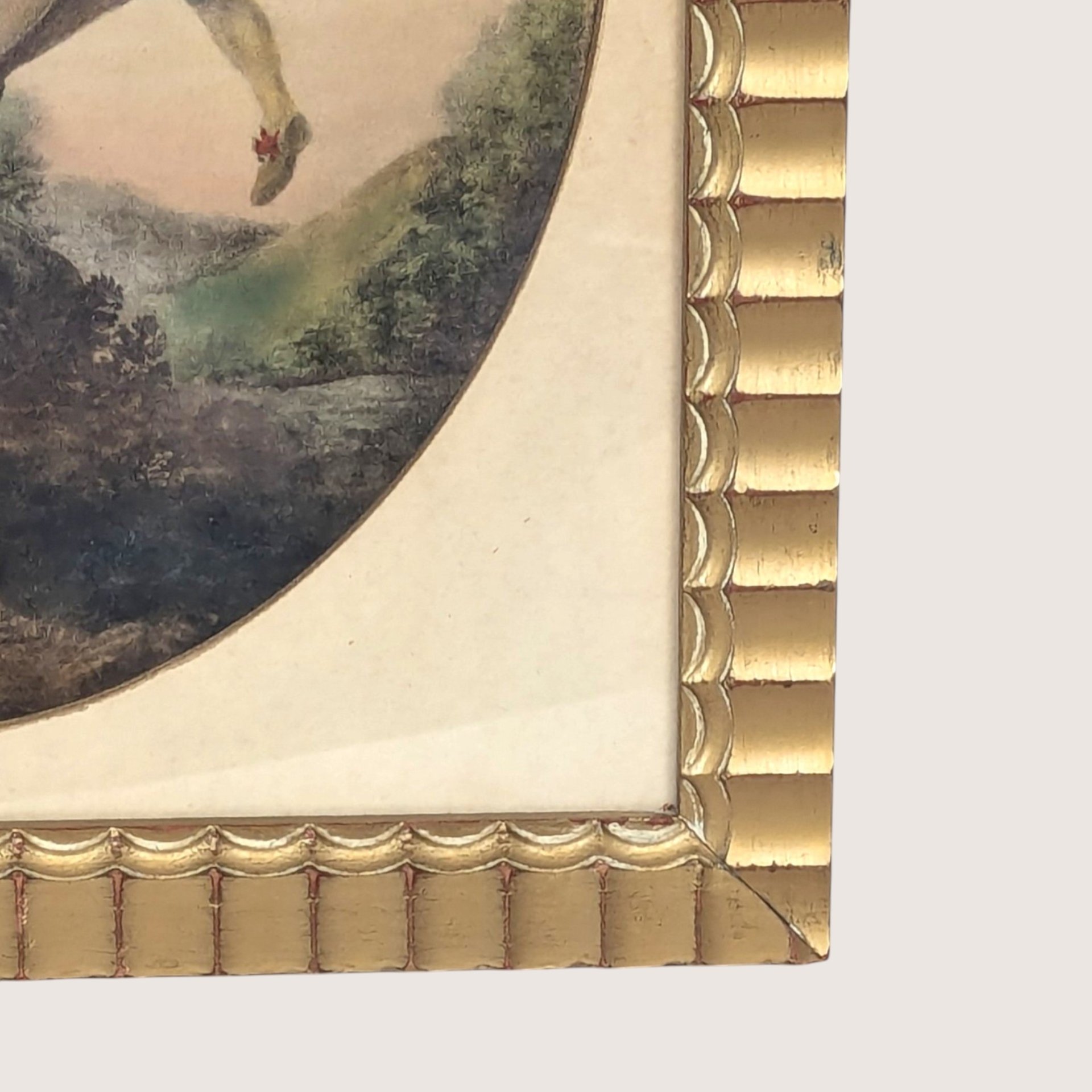 1940s Nicolas Lancret Framed Seesaw & Dropping Hankie Framed Prints