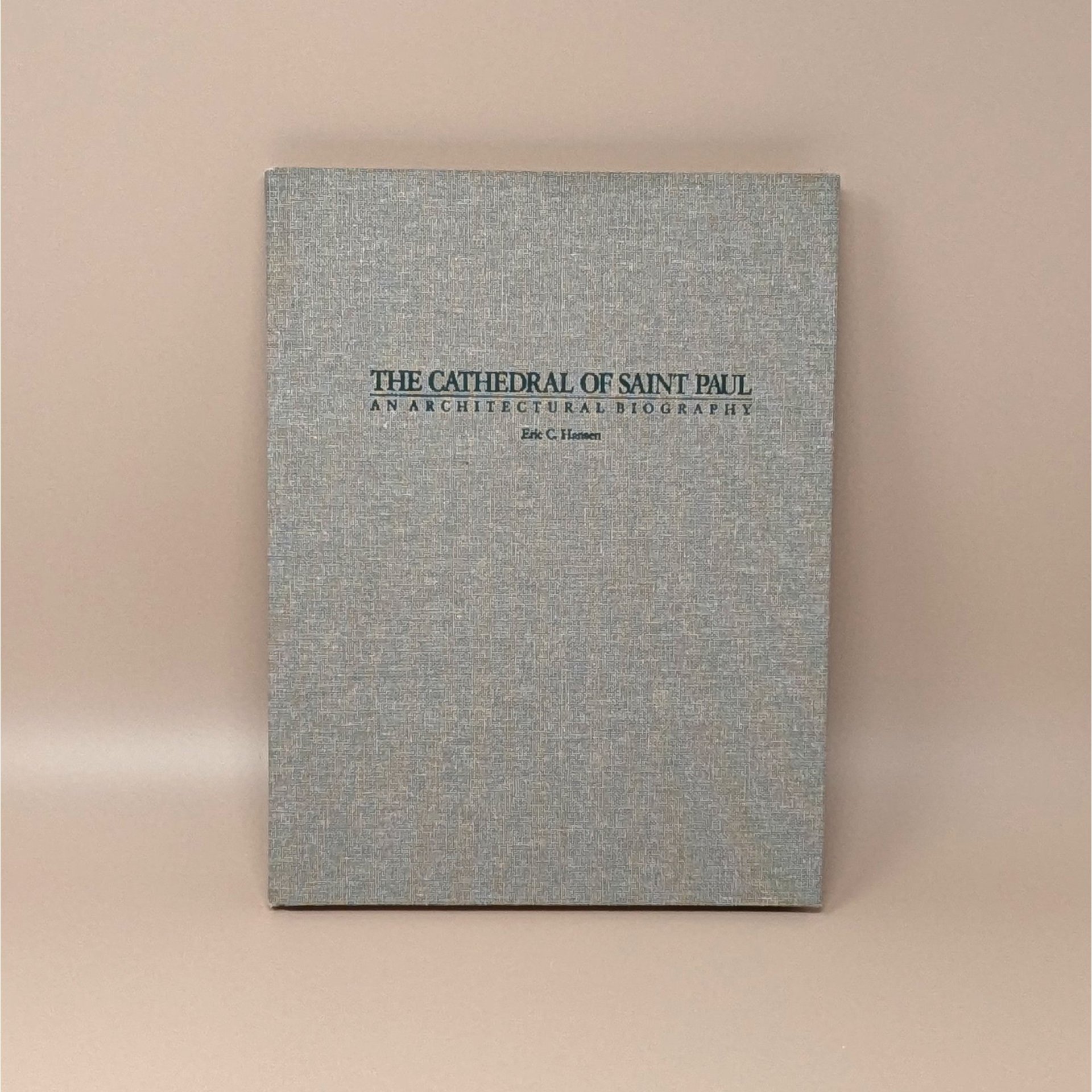 Hardcover book about the Catherdral of Saint Paul MN