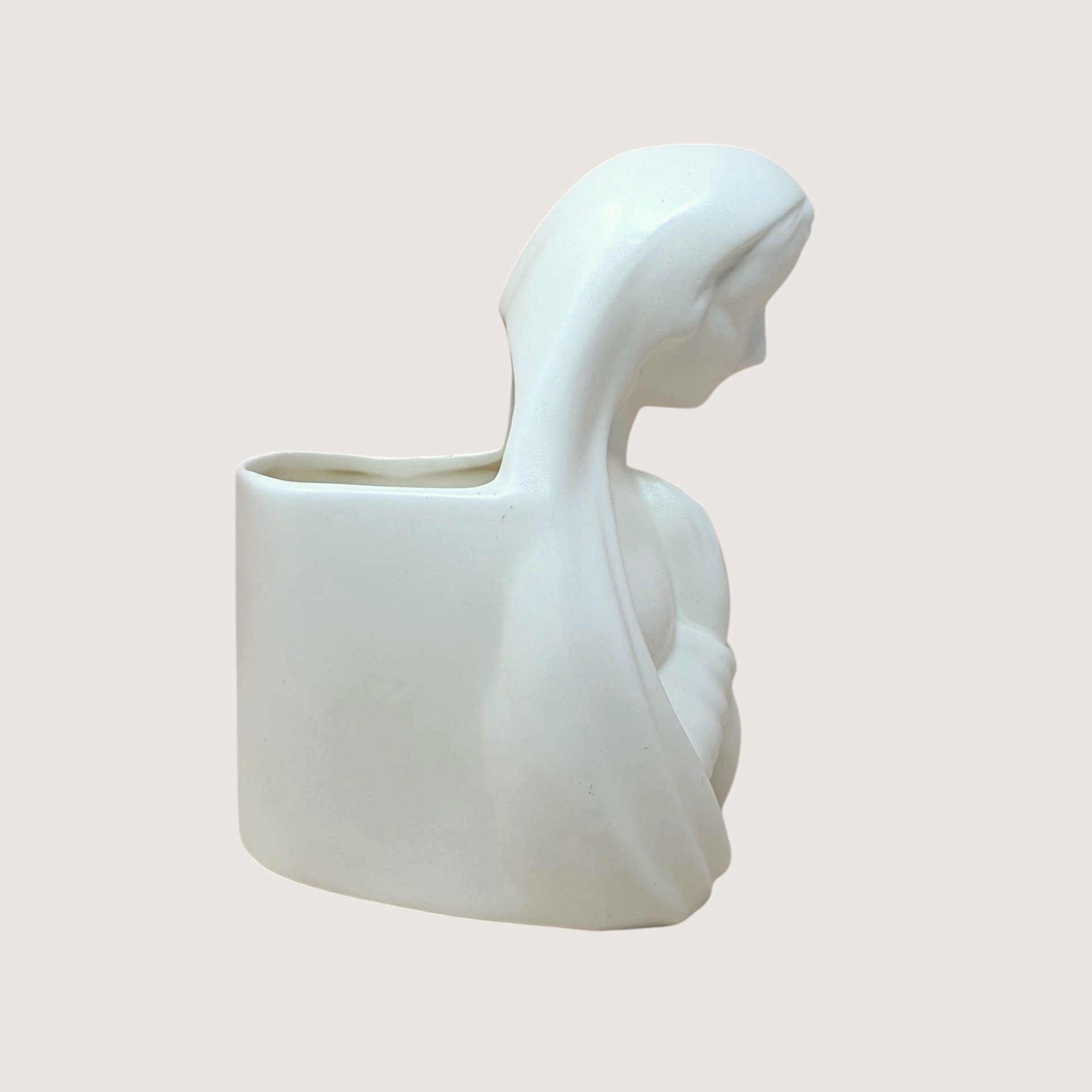 1950s Madonna Ceramic Planter