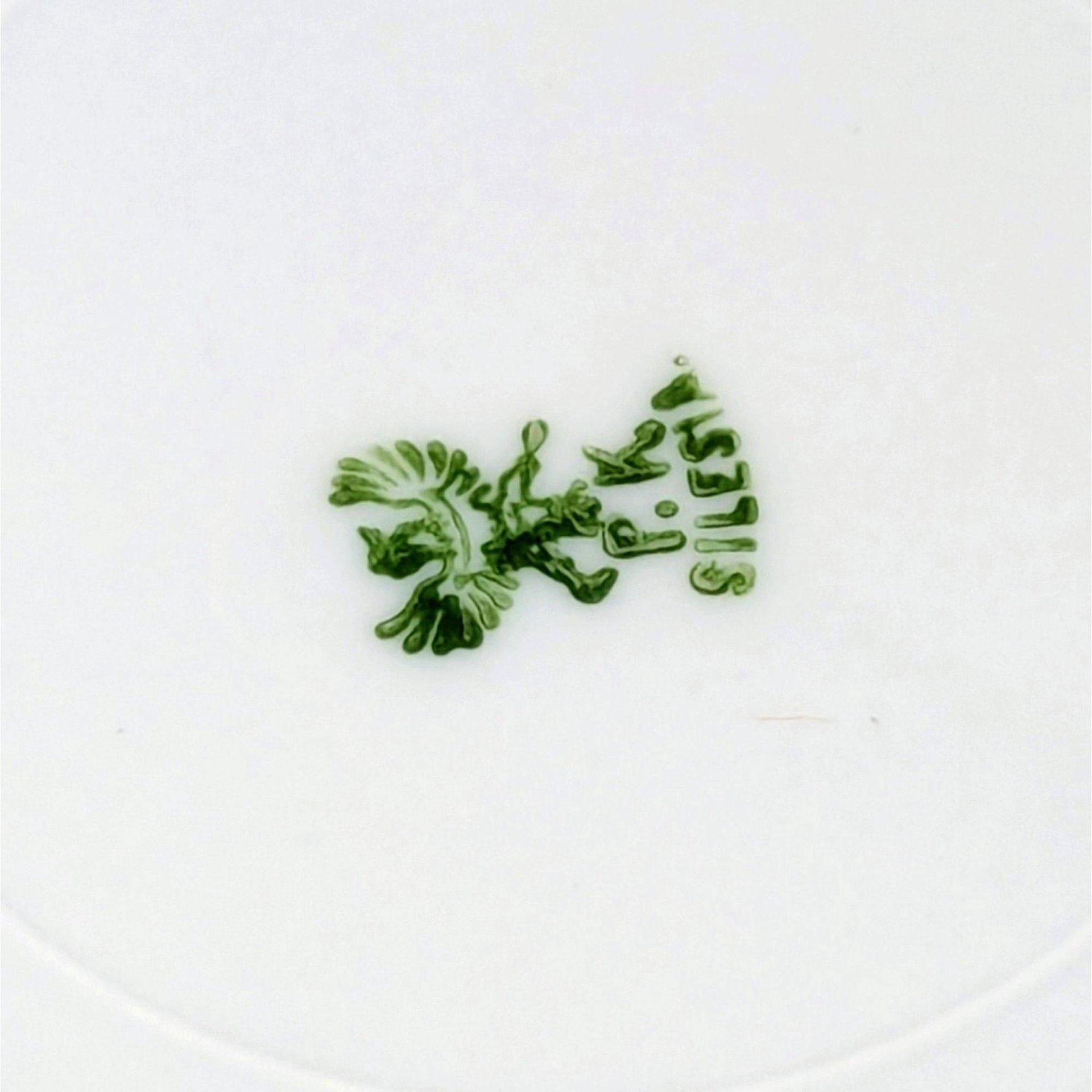 Antique P.K. Silesia Floral Porcelain Bowl