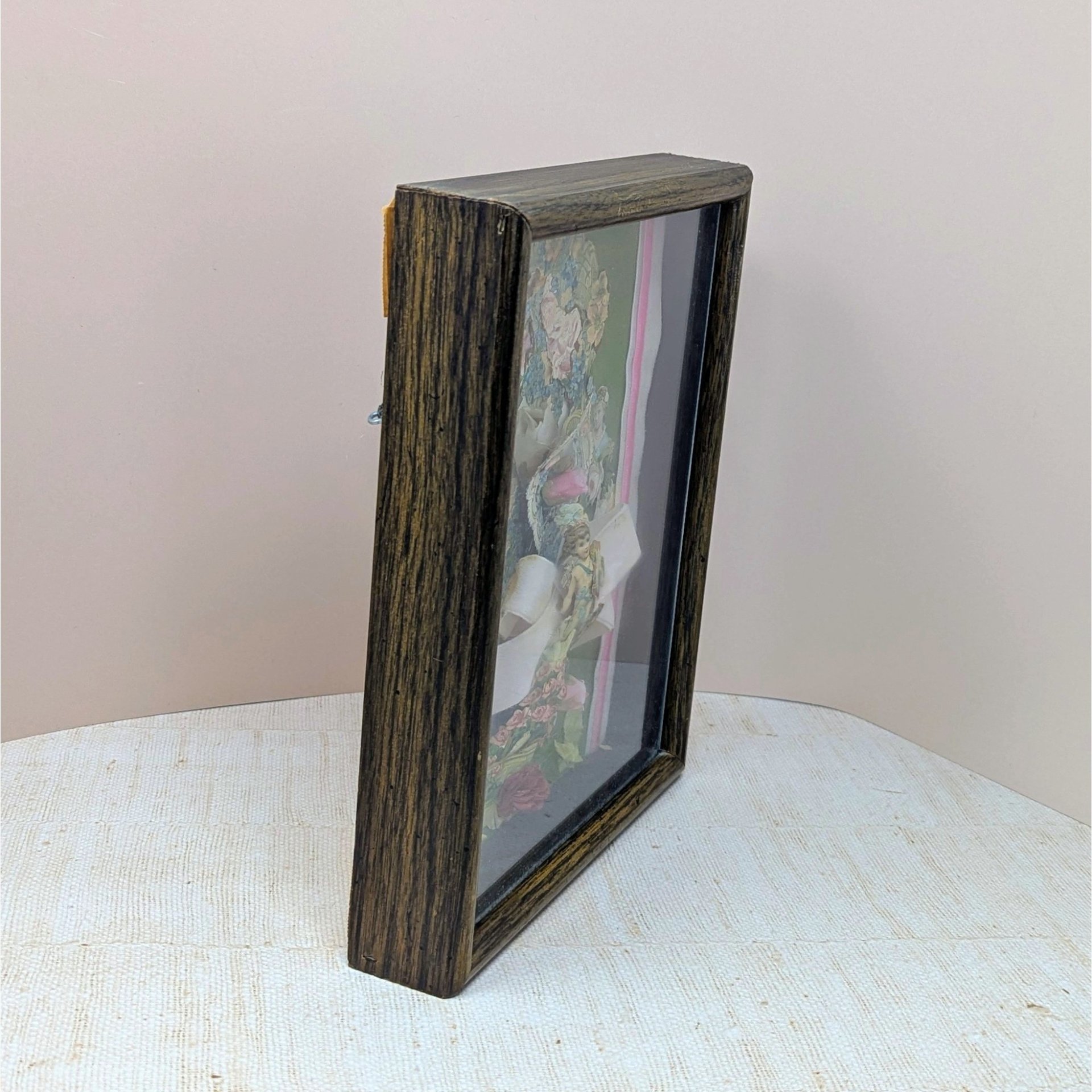 Vintage Valentine Shadow Box Wall Art 