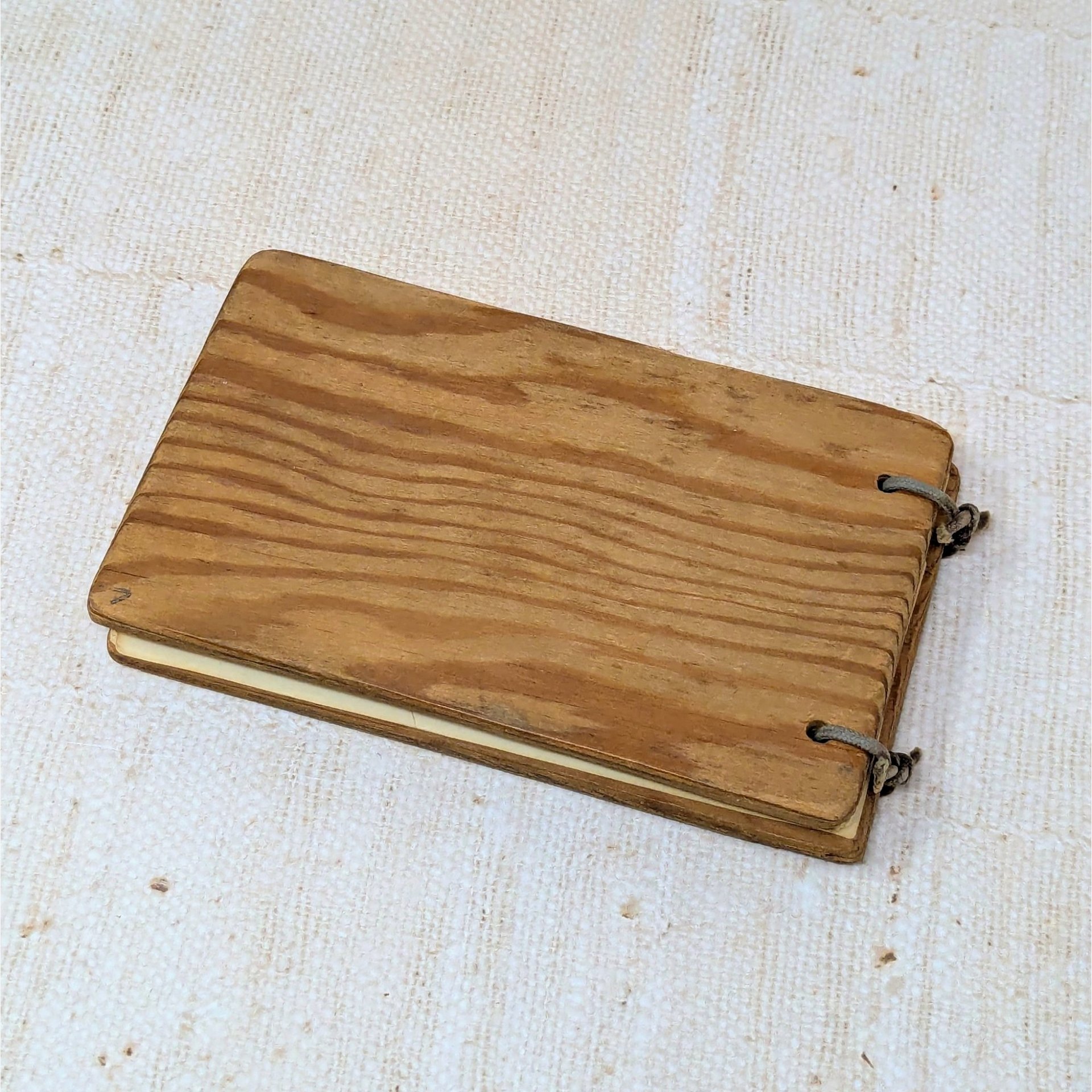 1948 Hand-Carved Wooden High School Autograph Book 