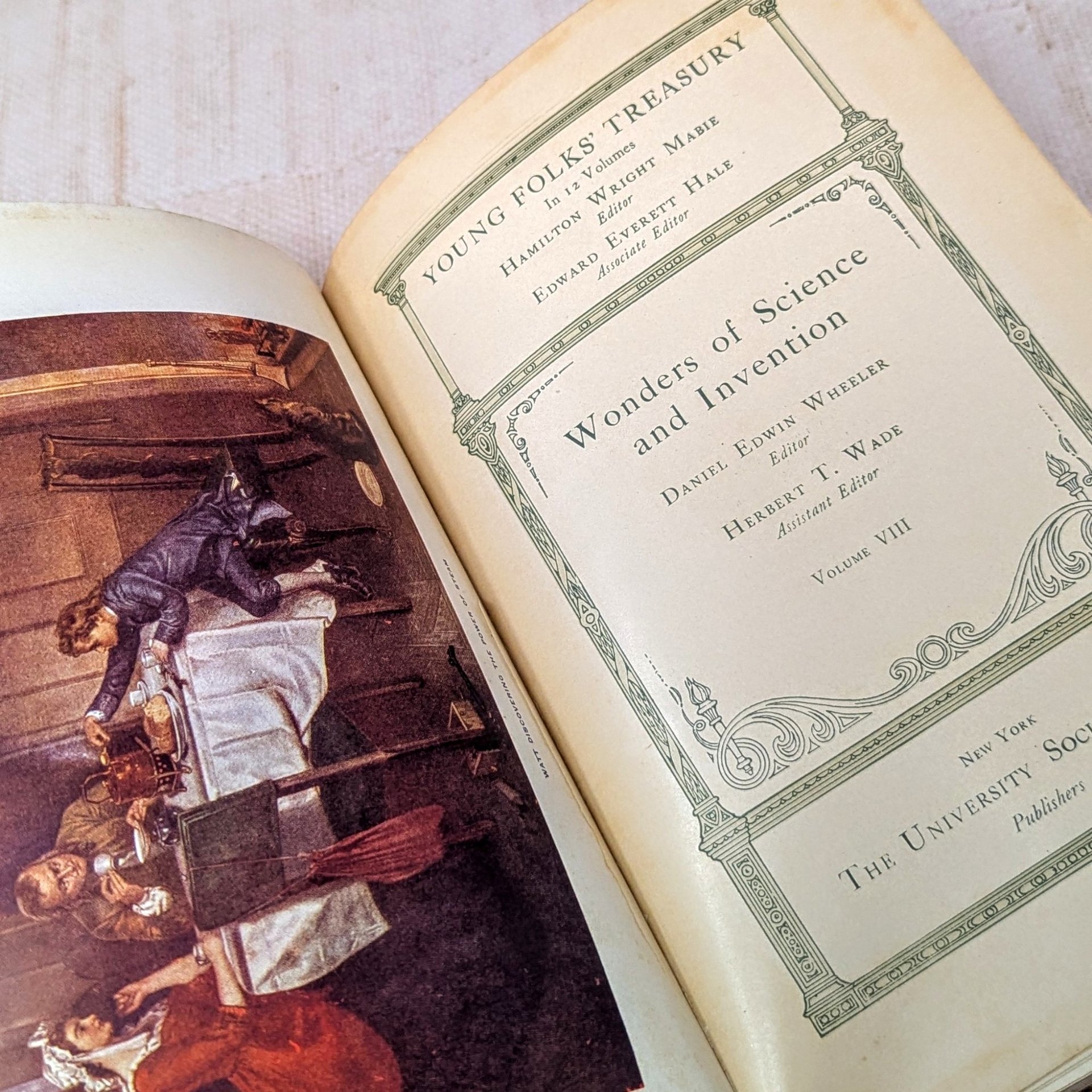 1909 Young Folks Treasury Book