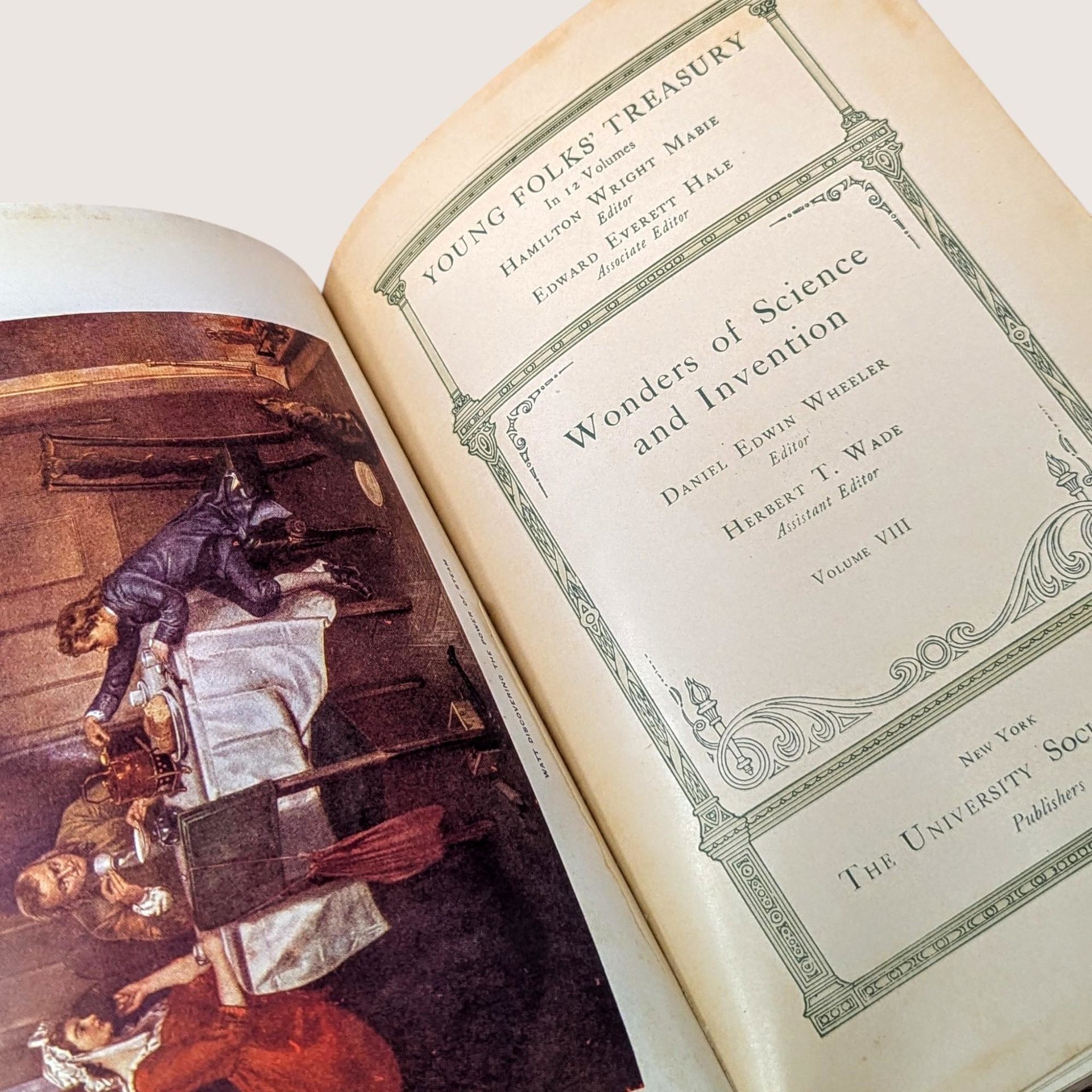 1909 Young Folks Treasury Book