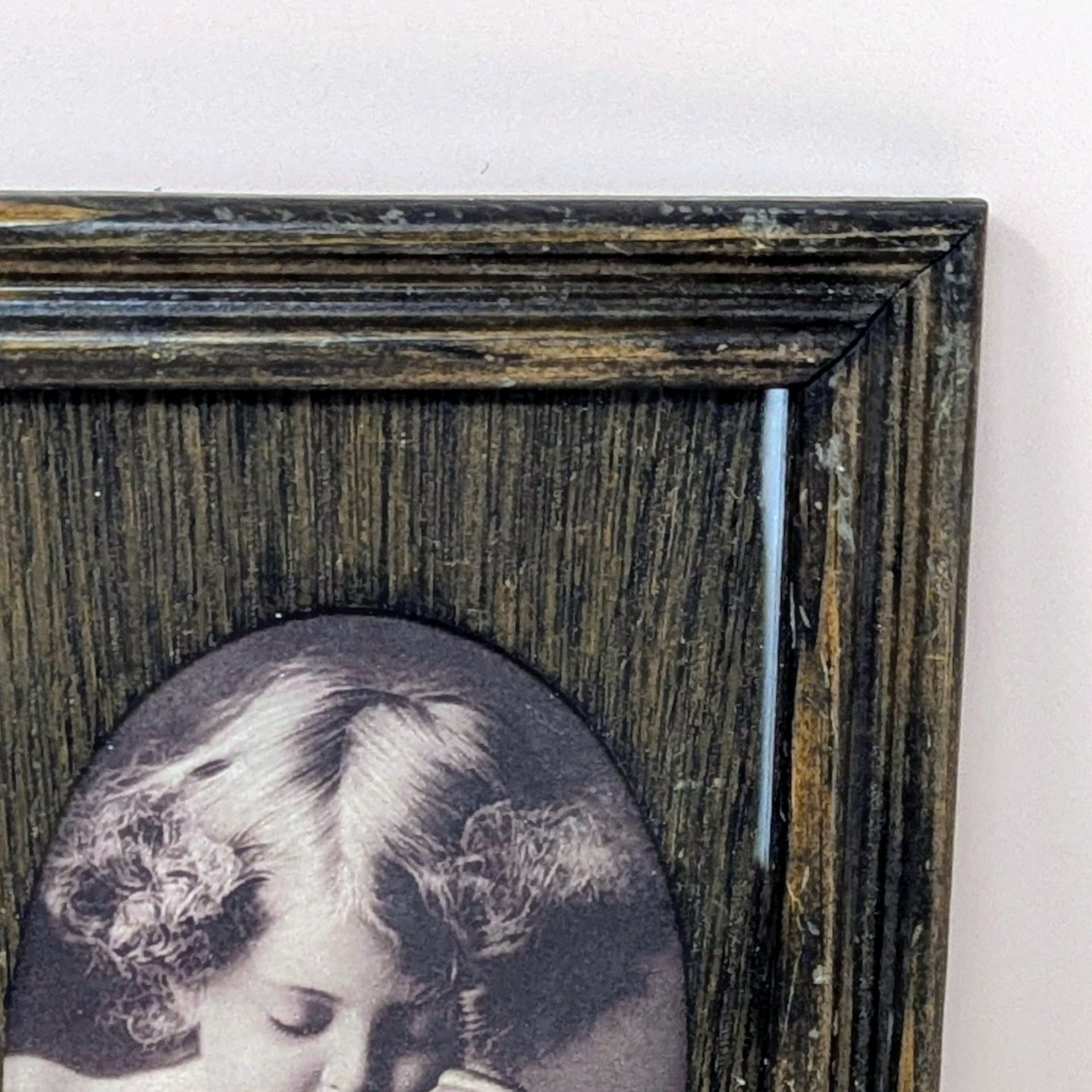 Vintage Angel Awake & Angel Asleep Framed Prints – Edwardian Style Nursery Art