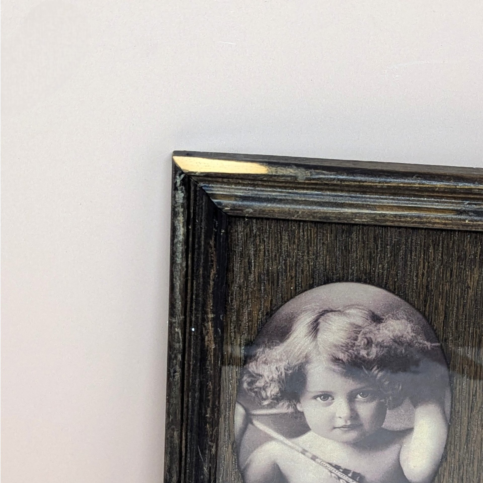 Vintage Angel Awake & Angel Asleep Framed Prints – Edwardian Style Nursery Art