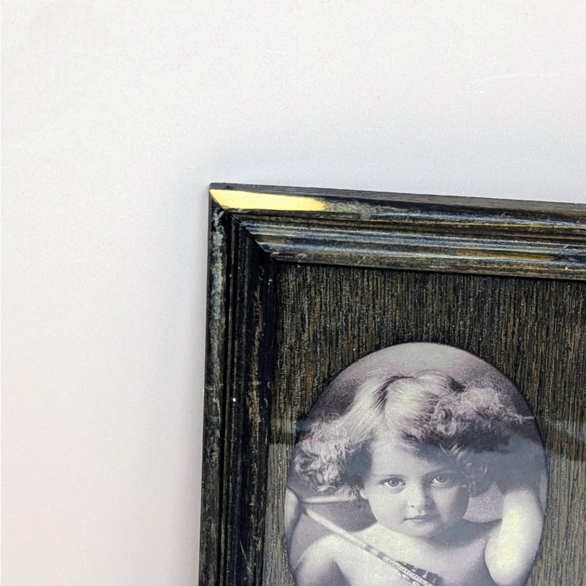 Vintage Angel Awake & Angel Asleep Framed Prints – Edwardian Style Nursery Art