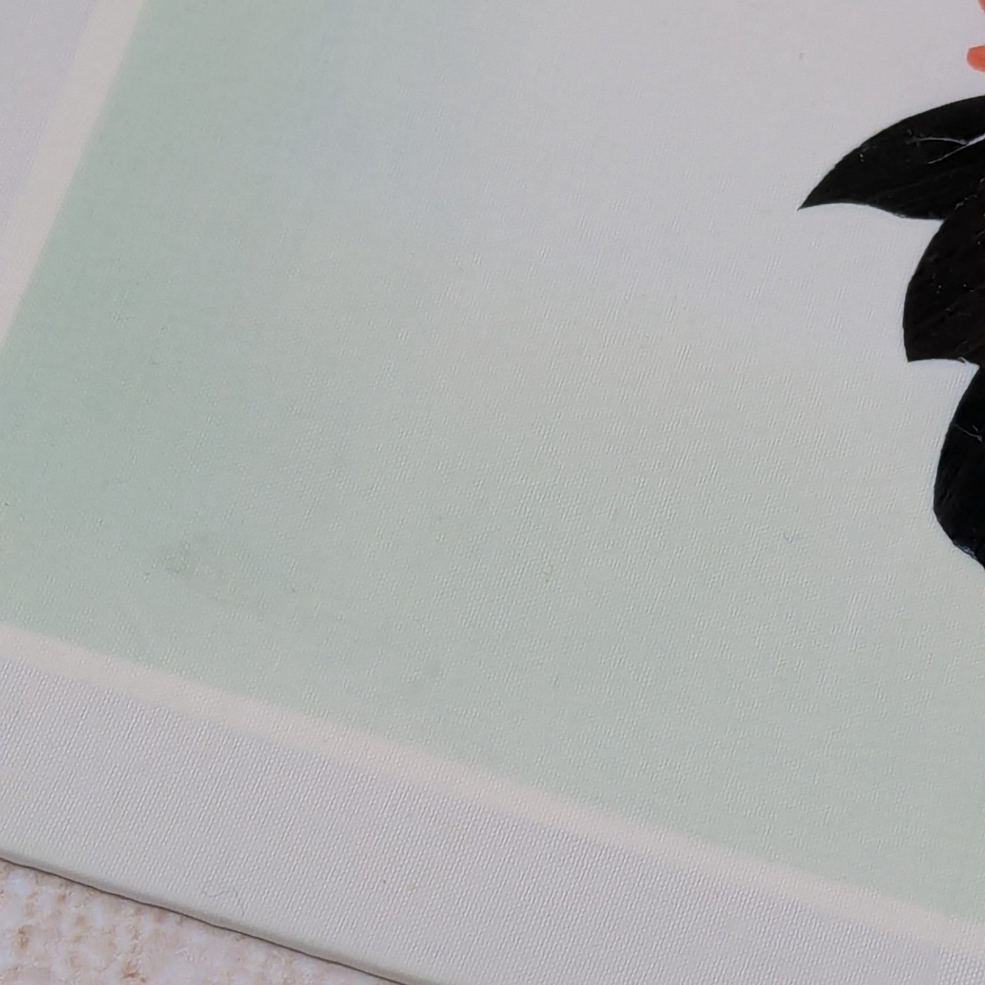 1970s Bamboo Shaving Art – Vintage Tropical Bird & Botanical Redy to Frame