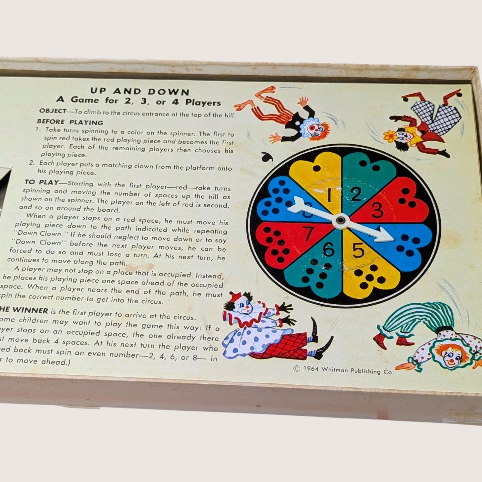 1960s Whitman Up and Down Game