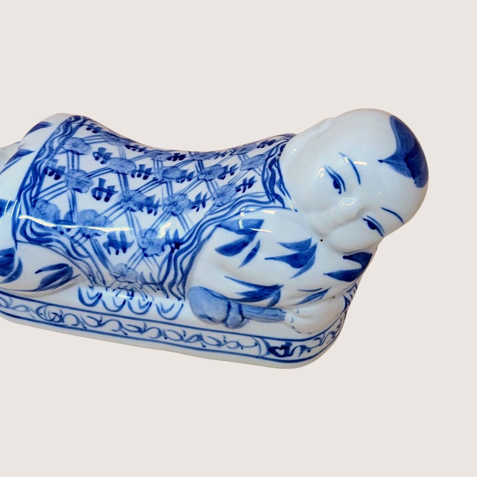Vintage Chinese Porcelain Opium Pillow