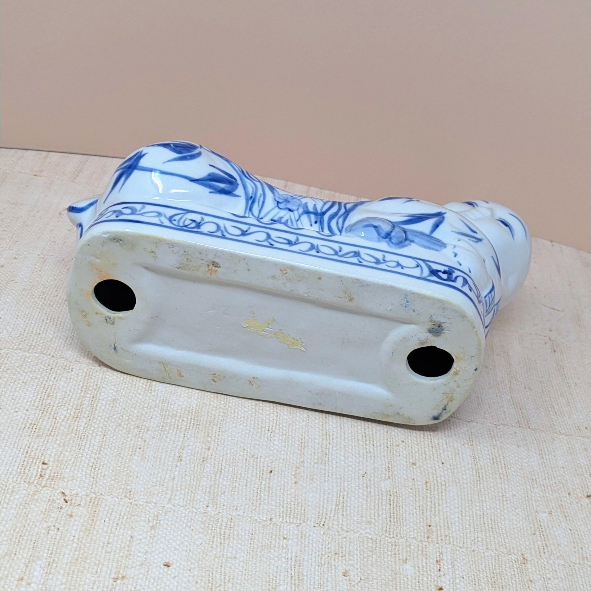 Vintage Chinese Porcelain Opium Pillow