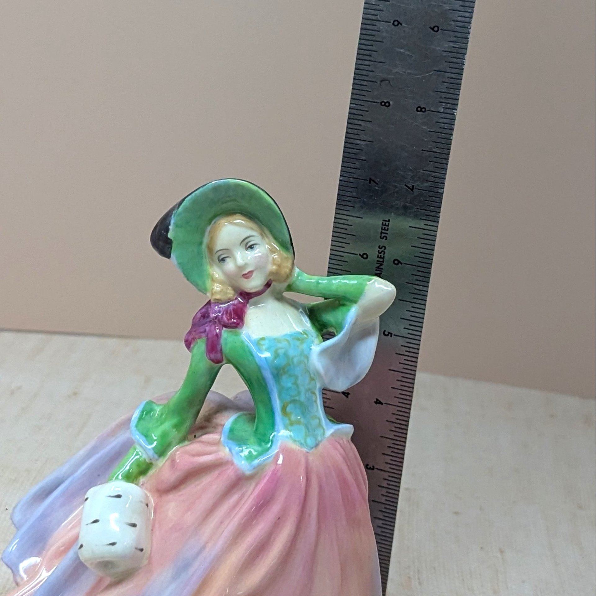 1939 Royal Doulton Autumn Breezes Figurine – Edwardian Fine Porcelain Heritage