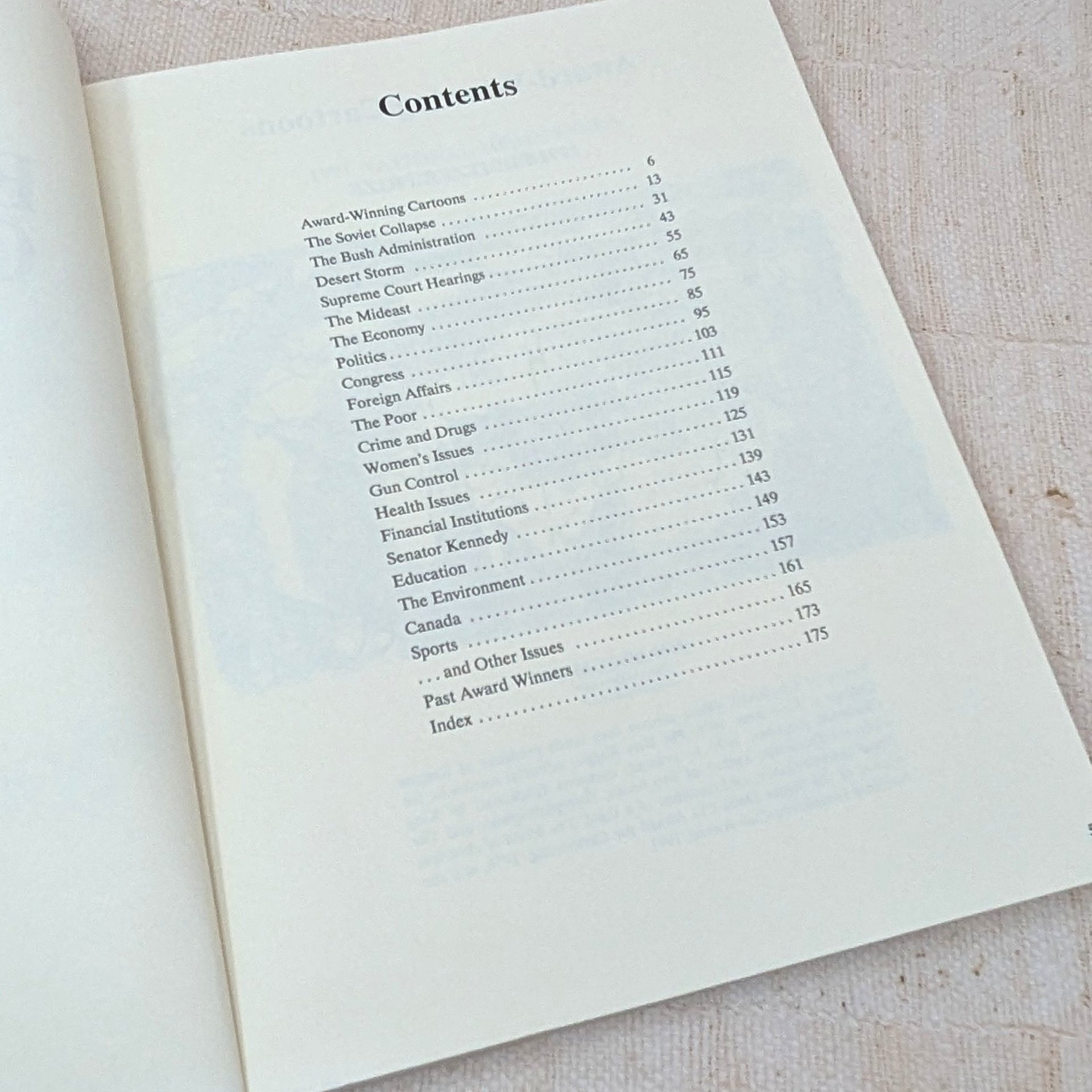 1992 Best Editorial Cartoons of the Year – Vintage Political Graphic