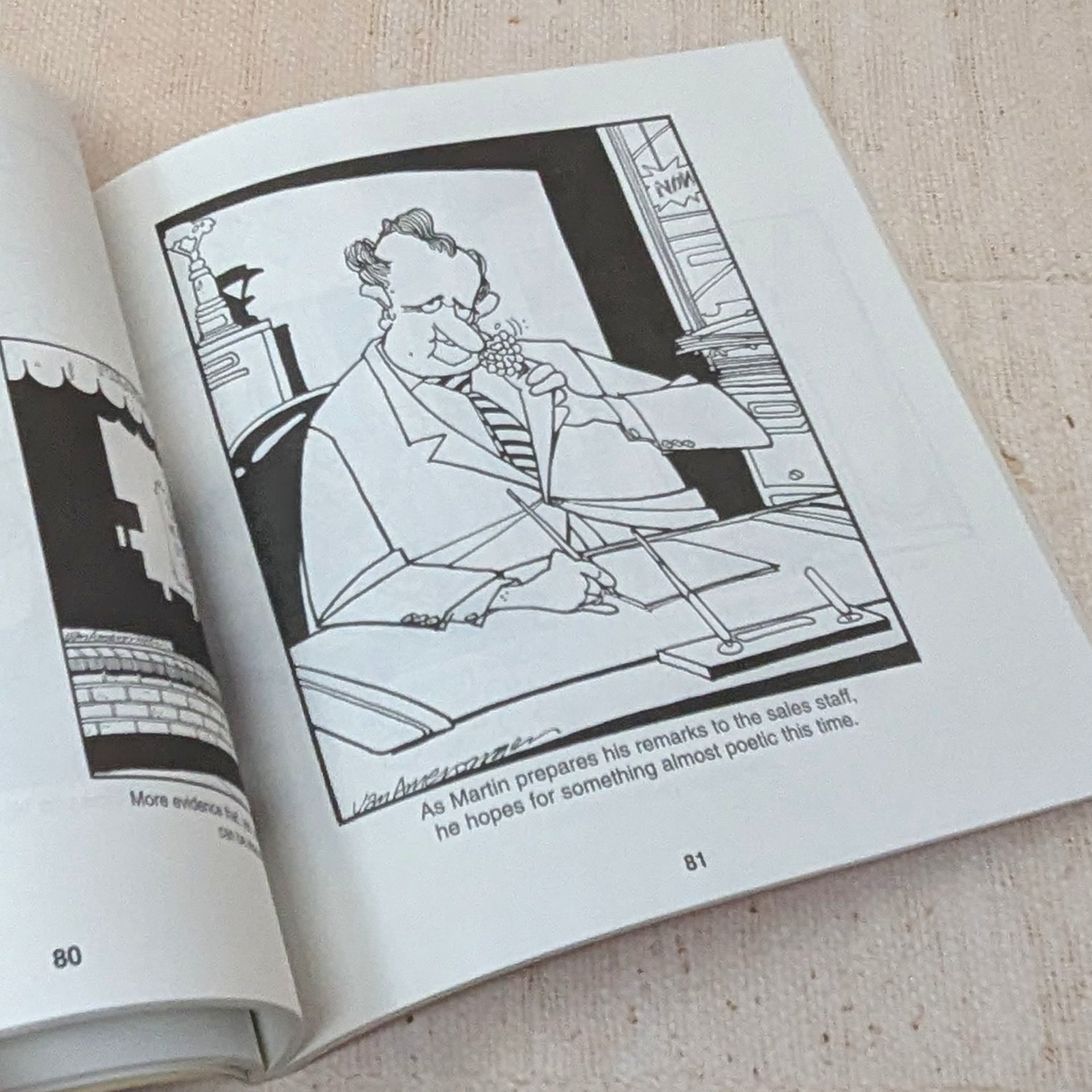 1998 Ballard Street Cartoon Book – Vintage Jerry Van Amerongen