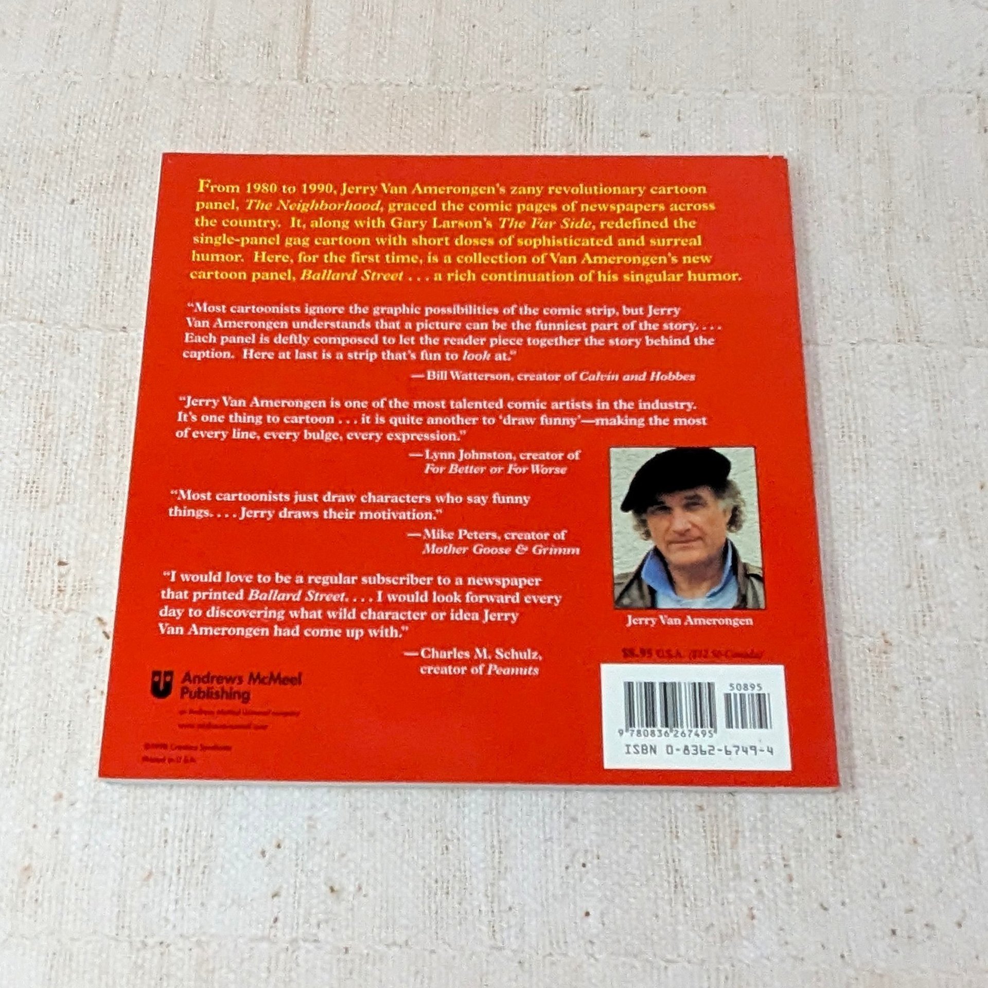 1998 Ballard Street Cartoon Book – Vintage Jerry Van Amerongen