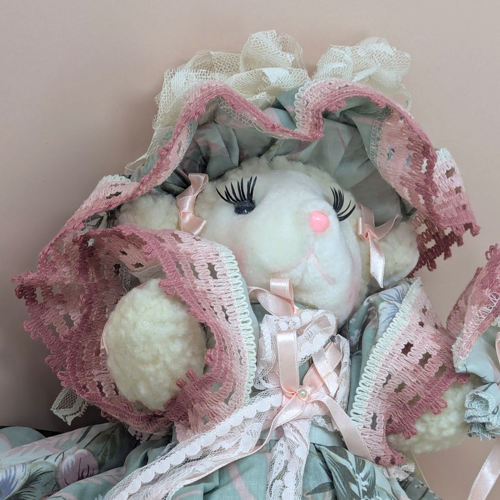 1992 Corrie Ruth Handcrafted Lamb – Beary Special Creations Plush