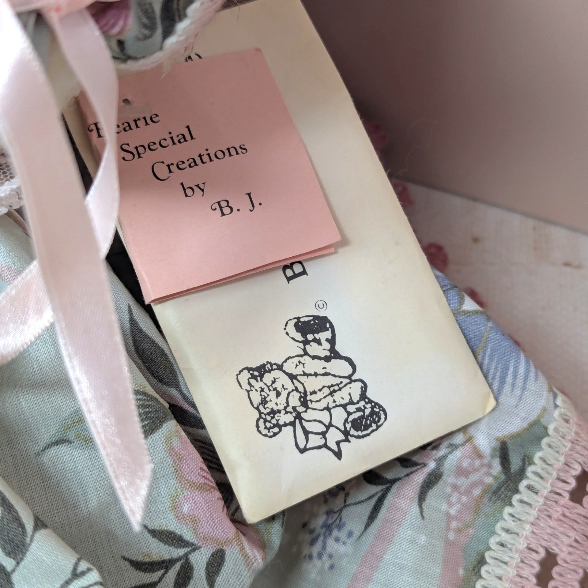 1992 Corrie Ruth Handcrafted Lamb – Beary Special Creations Plush