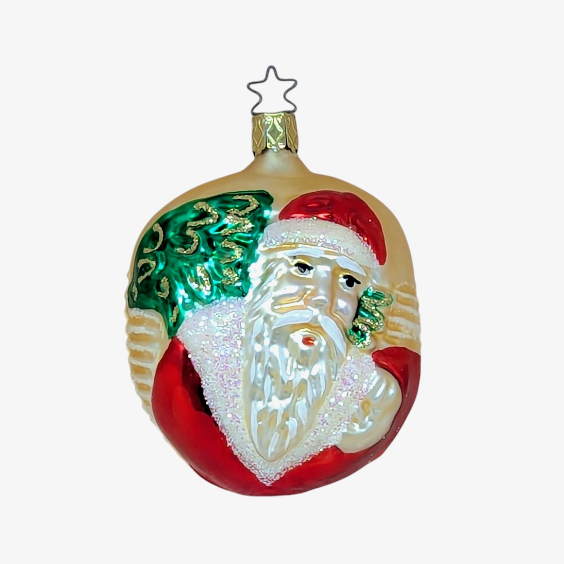 Vintage Inge-Glas Old World Santa – Hand-Blown German Glass Ornament