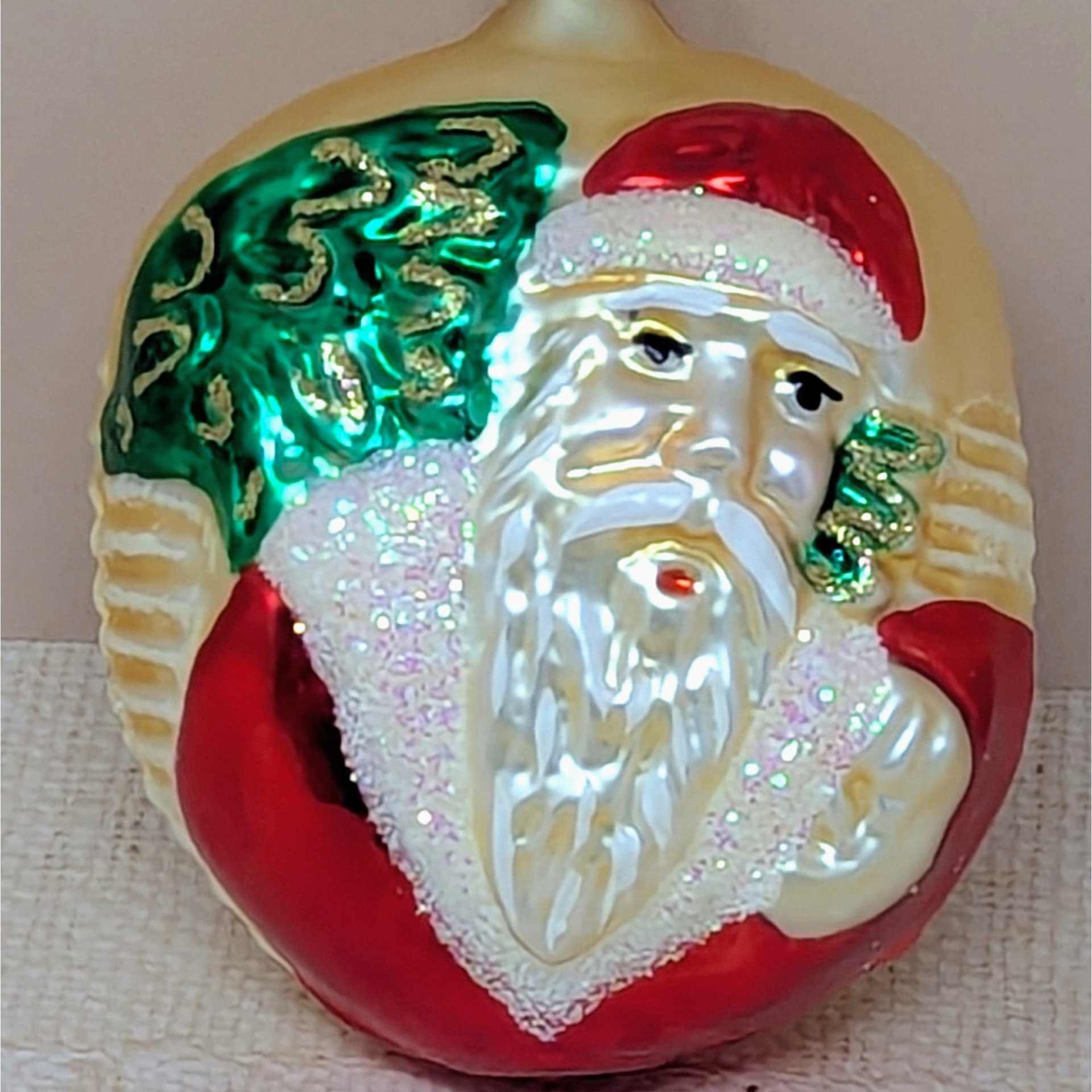 Vintage Inge-Glas Old World Santa – Hand-Blown German Glass Ornament