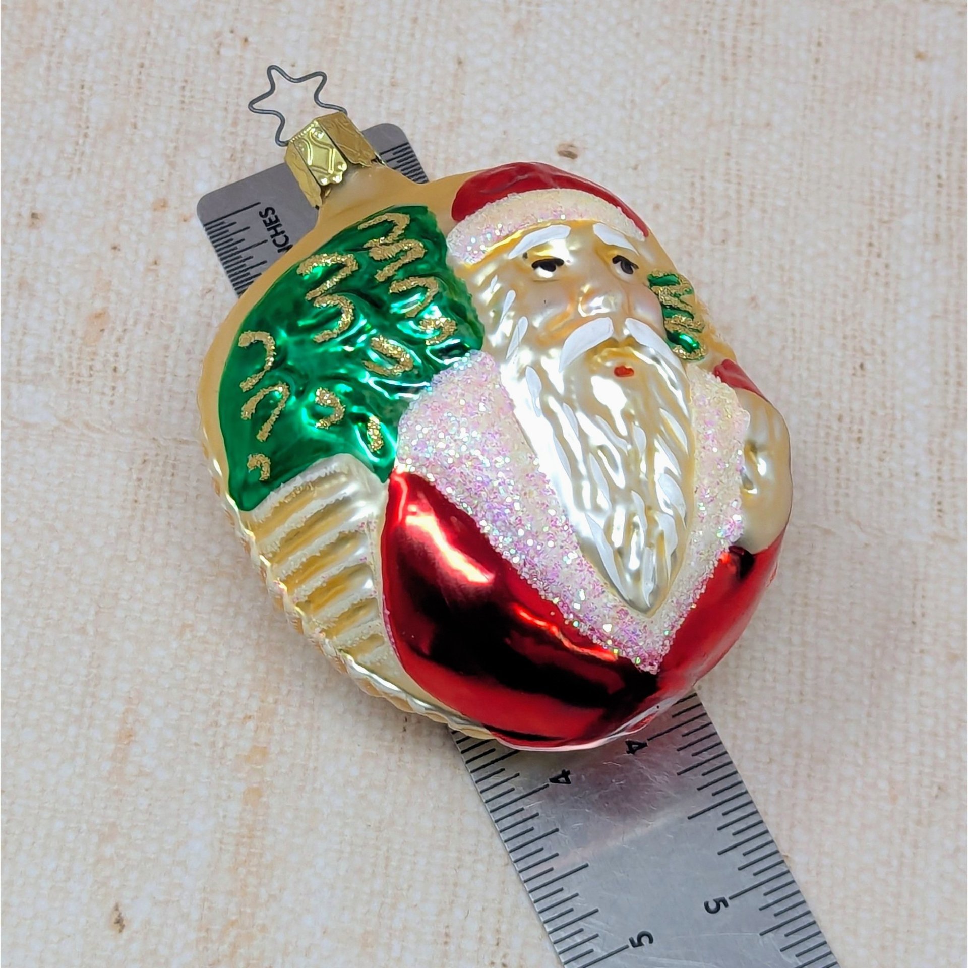 Vintage Inge-Glas Old World Santa – Hand-Blown German Glass Ornament