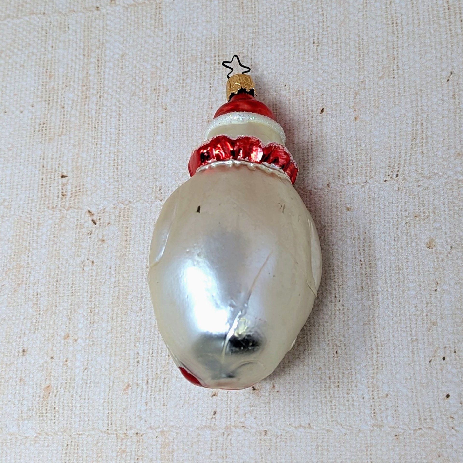 Vintage Inge-Glas "500,000" Milestone Clown Ornament