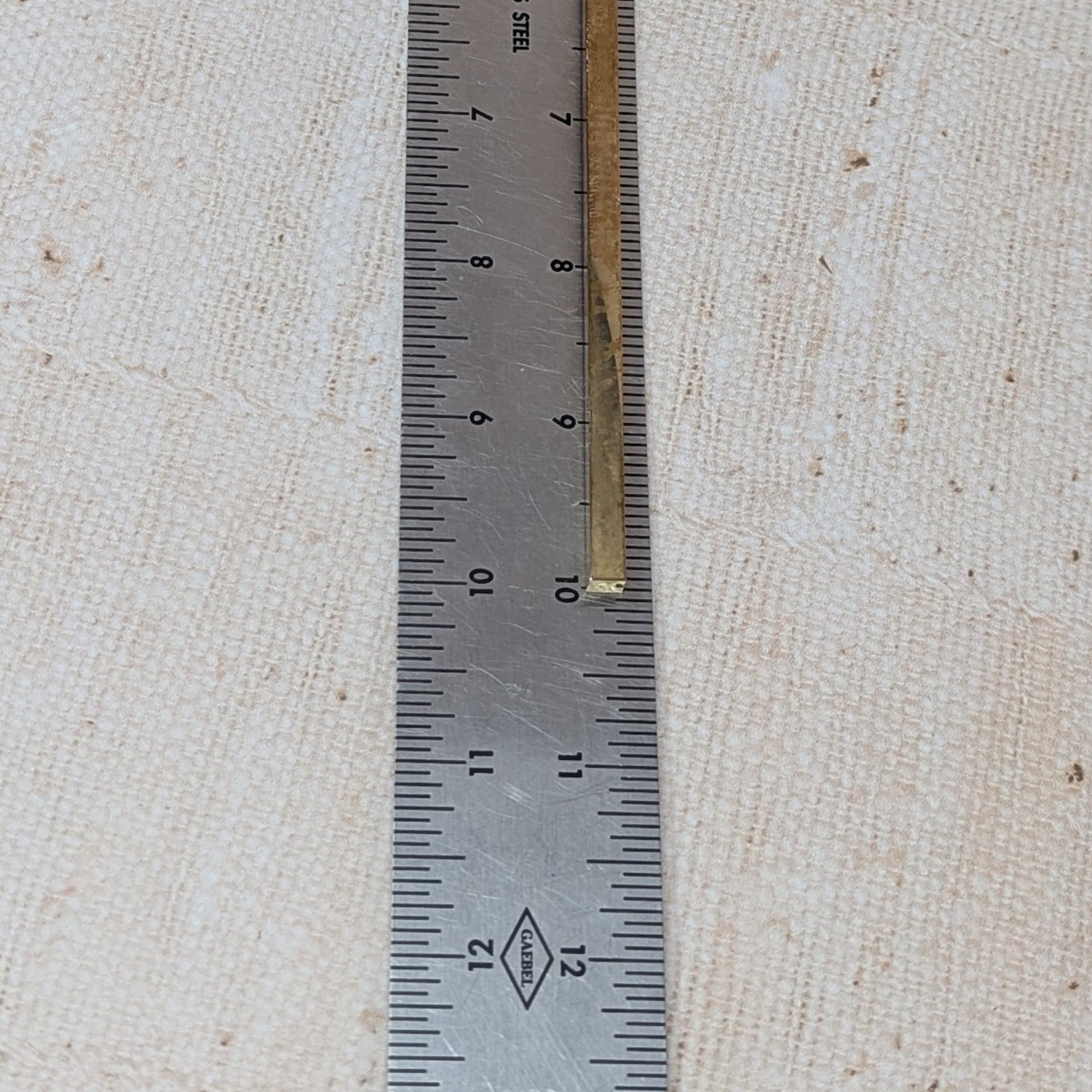 Vintage Modernist Metal Crucifix – 10-inch Risen Christ Wall Hanging