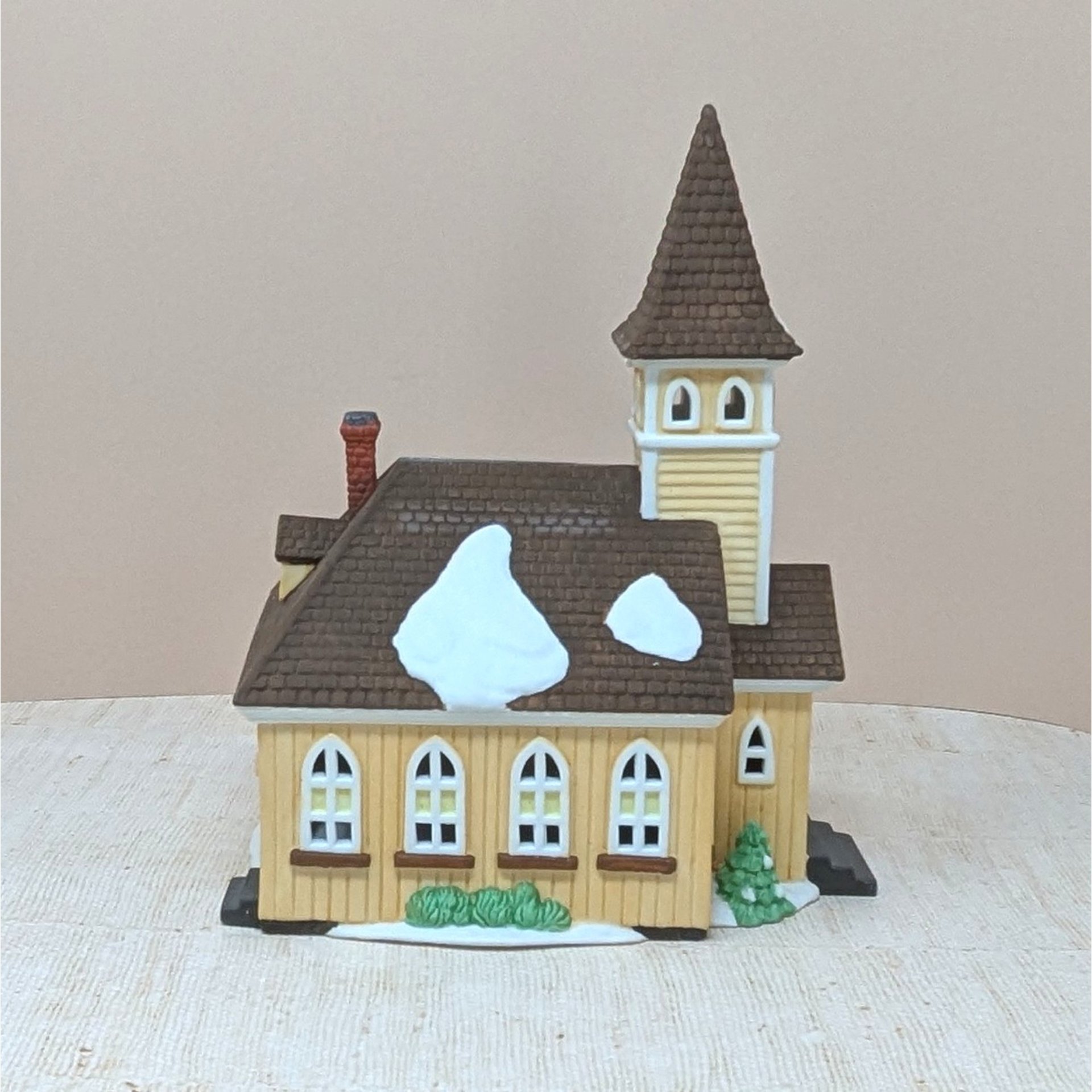 1990 Dept 56 Sleepy Hollow Church – New England Village Porcelain Heritage