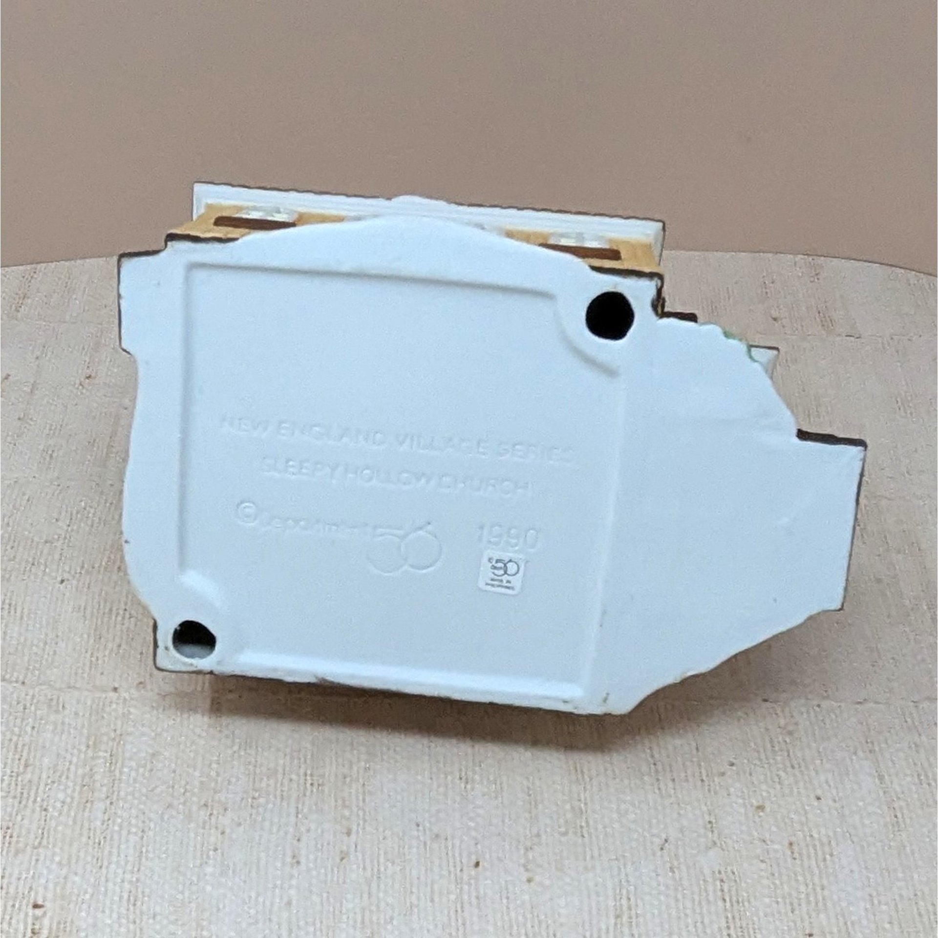 1990 Dept 56 Sleepy Hollow Church – New England Village Porcelain Heritage