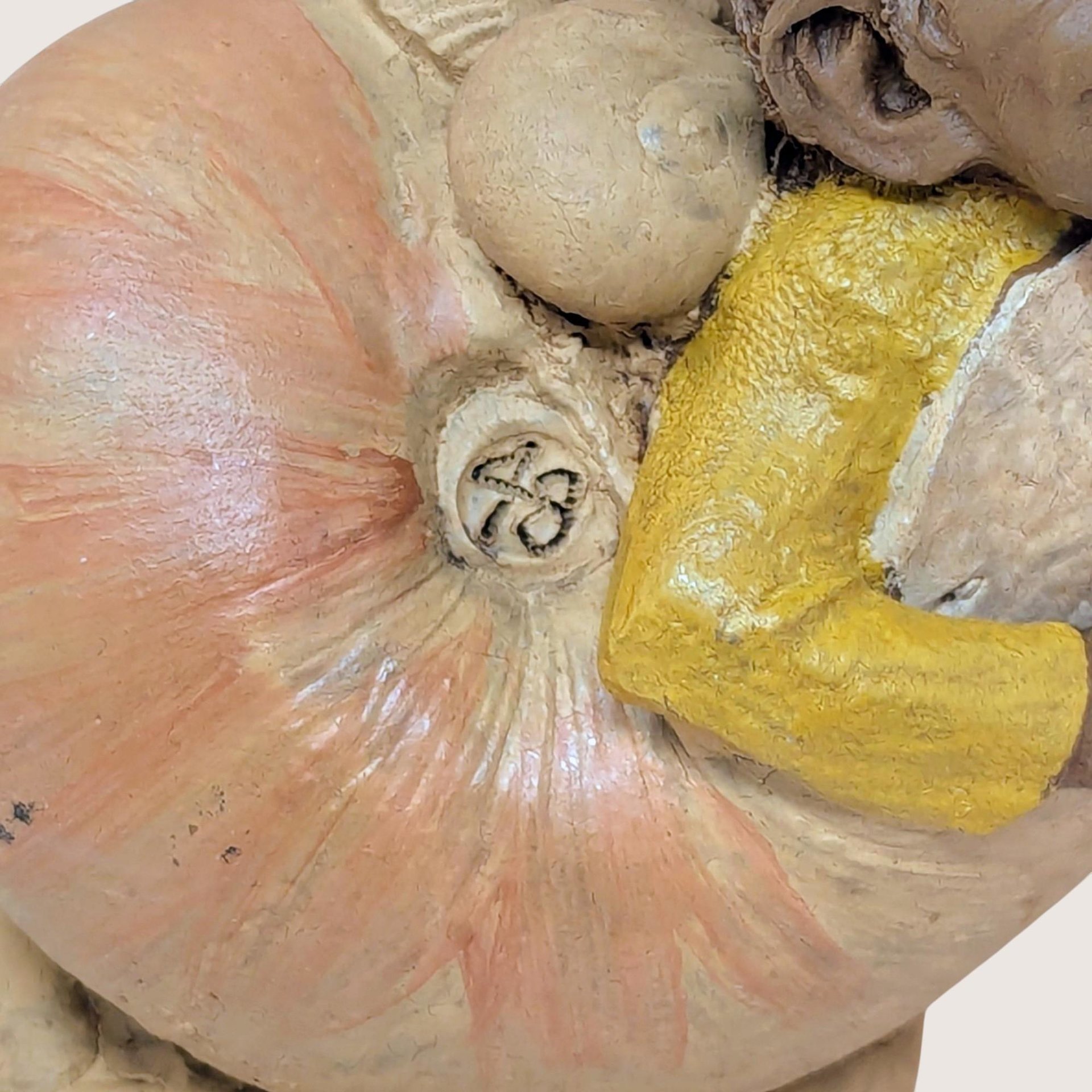 1983 Tom Clark Sandy Shell Signed Sculpture