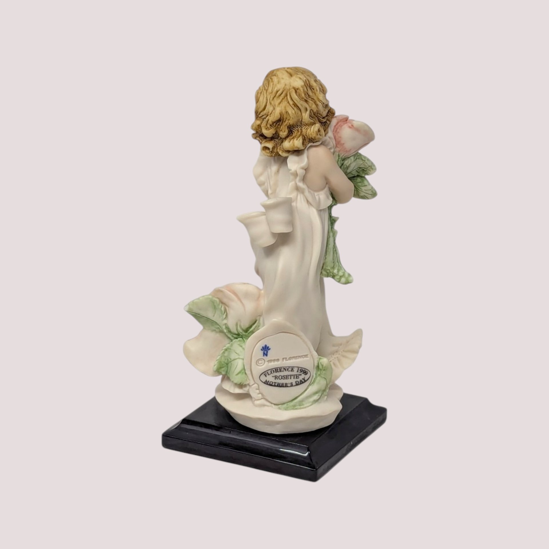 Vintage 1999 Giuseppe Armani Rosette Figurine