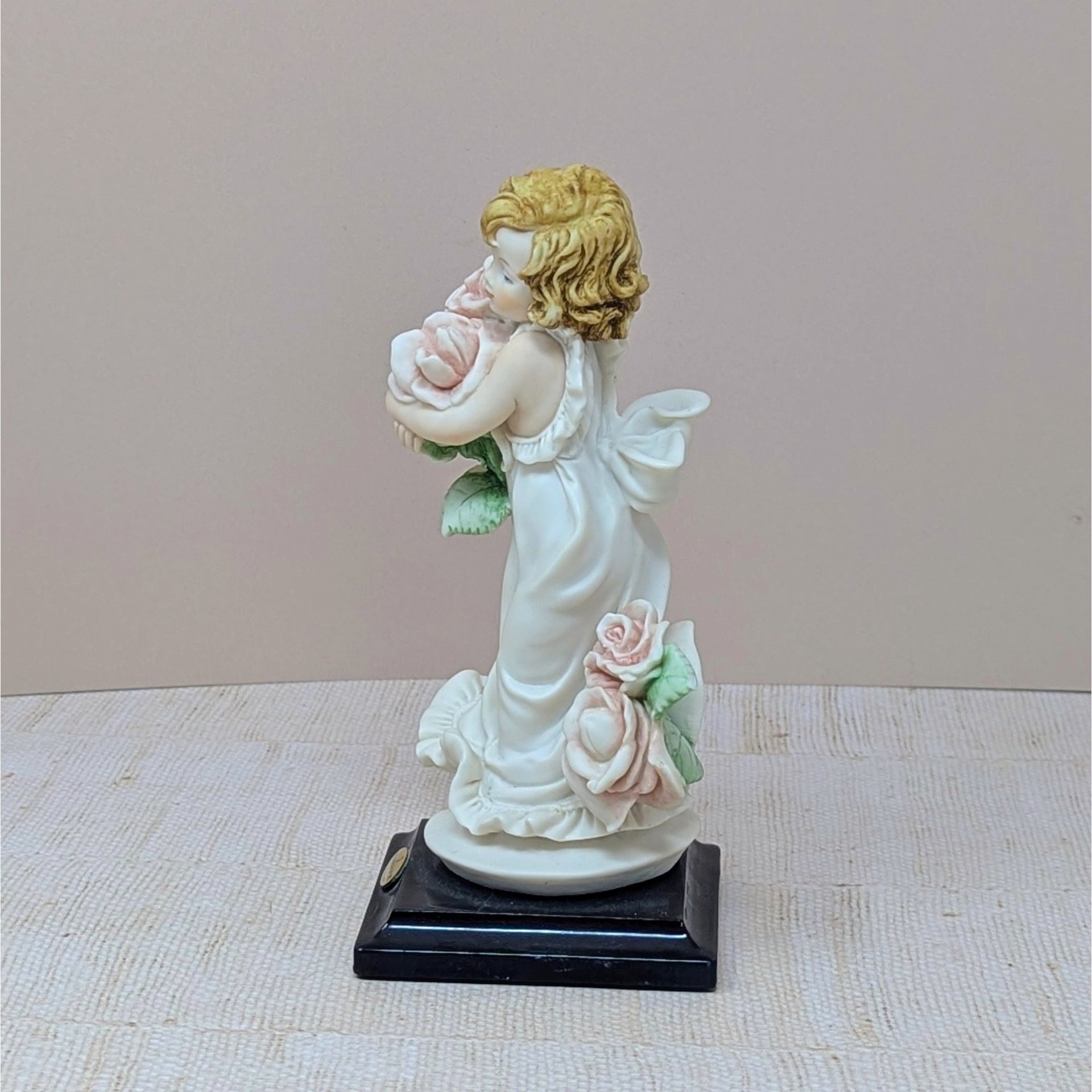 1999 Giuseppe Armani "Rosette" Figurine | Vintage Italian Florence Sculpture