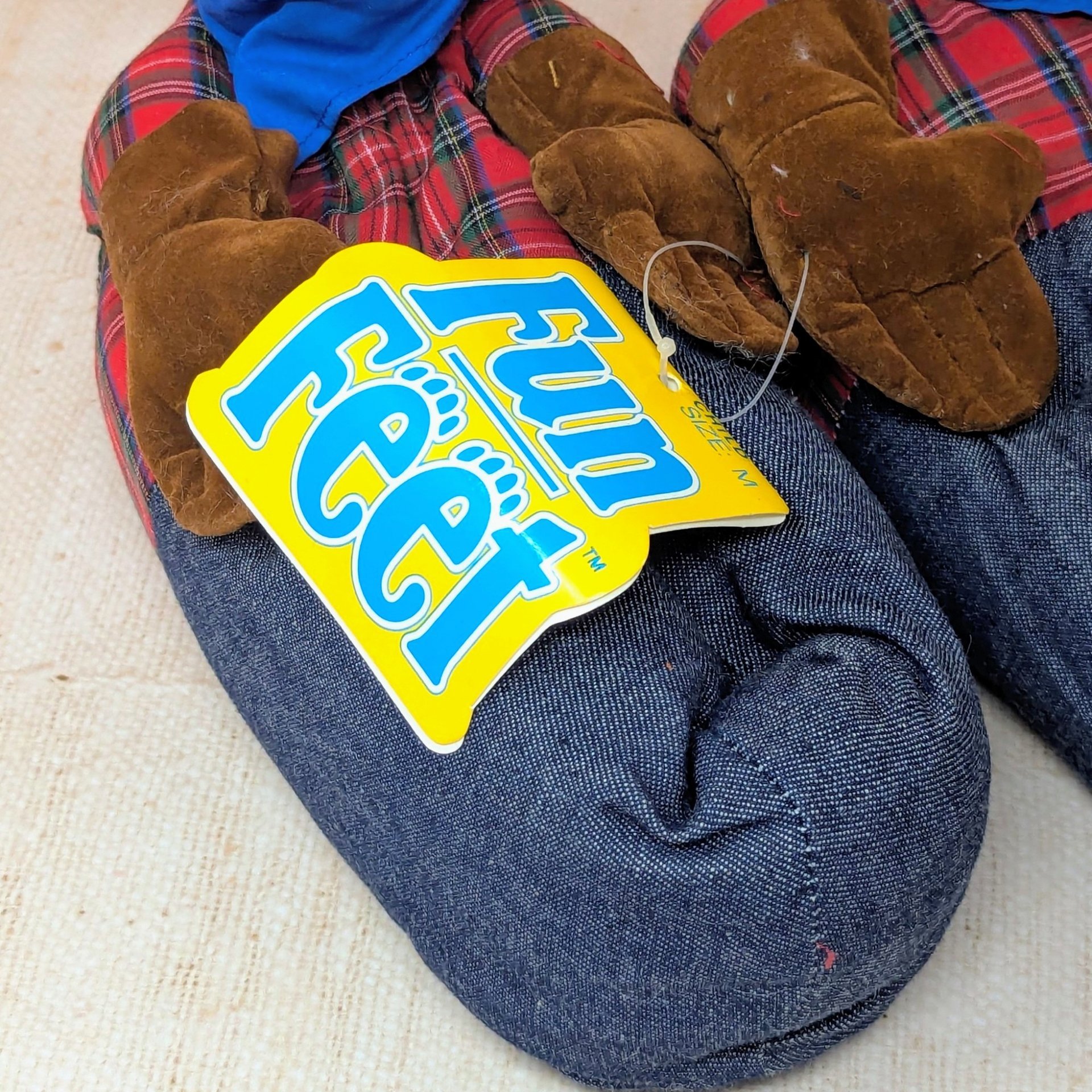 1988 Carousel Howdy Doody Child Size Slippers – NWT Deadstock Kitsch