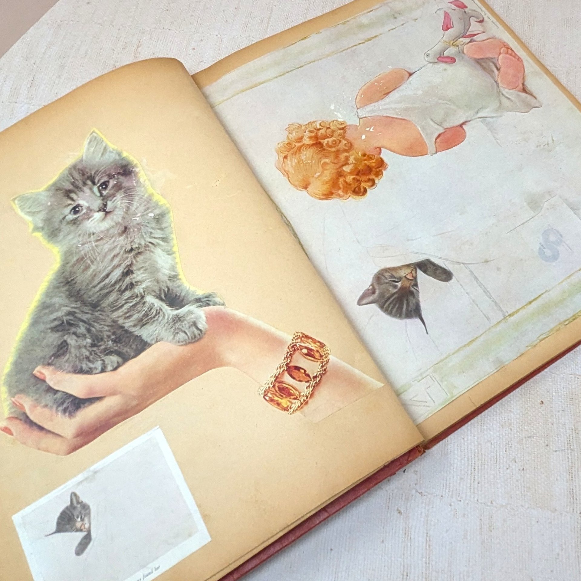 1950s "Jackie Fairchild" Scrapbook – Vintage Norman Rockwell Ephemera Collection