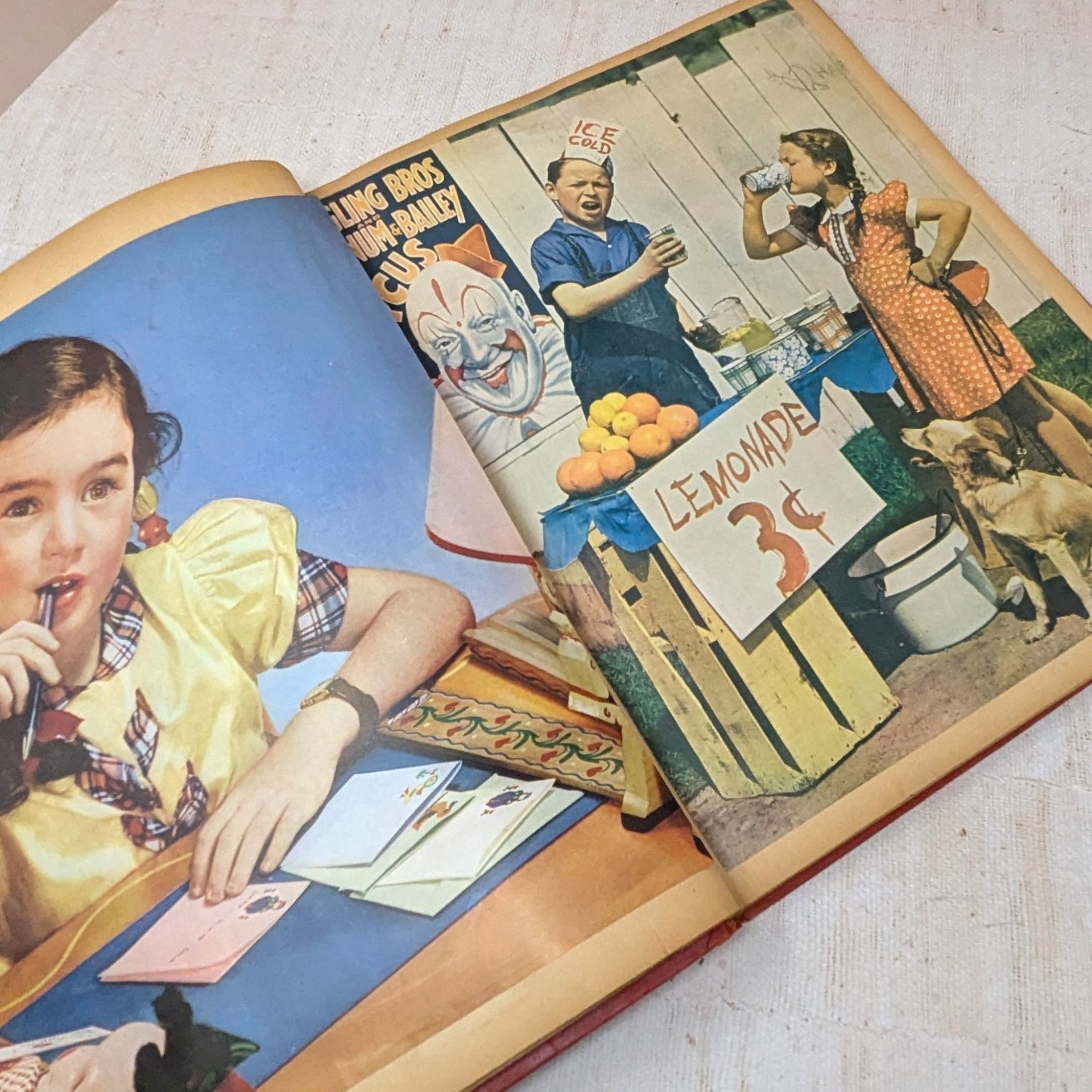 1950s "Jackie Fairchild" Scrapbook – Vintage Norman Rockwell Ephemera Collection