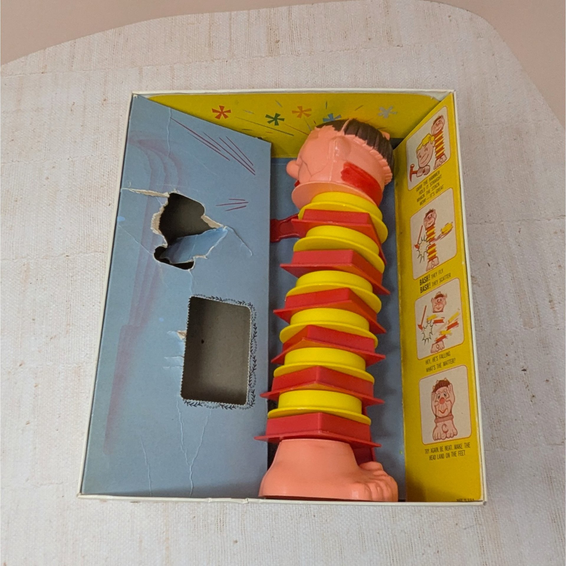 1965 Milton Bradley "BASH!" Game – Complete Vintage Mid-Century Playroom Classic