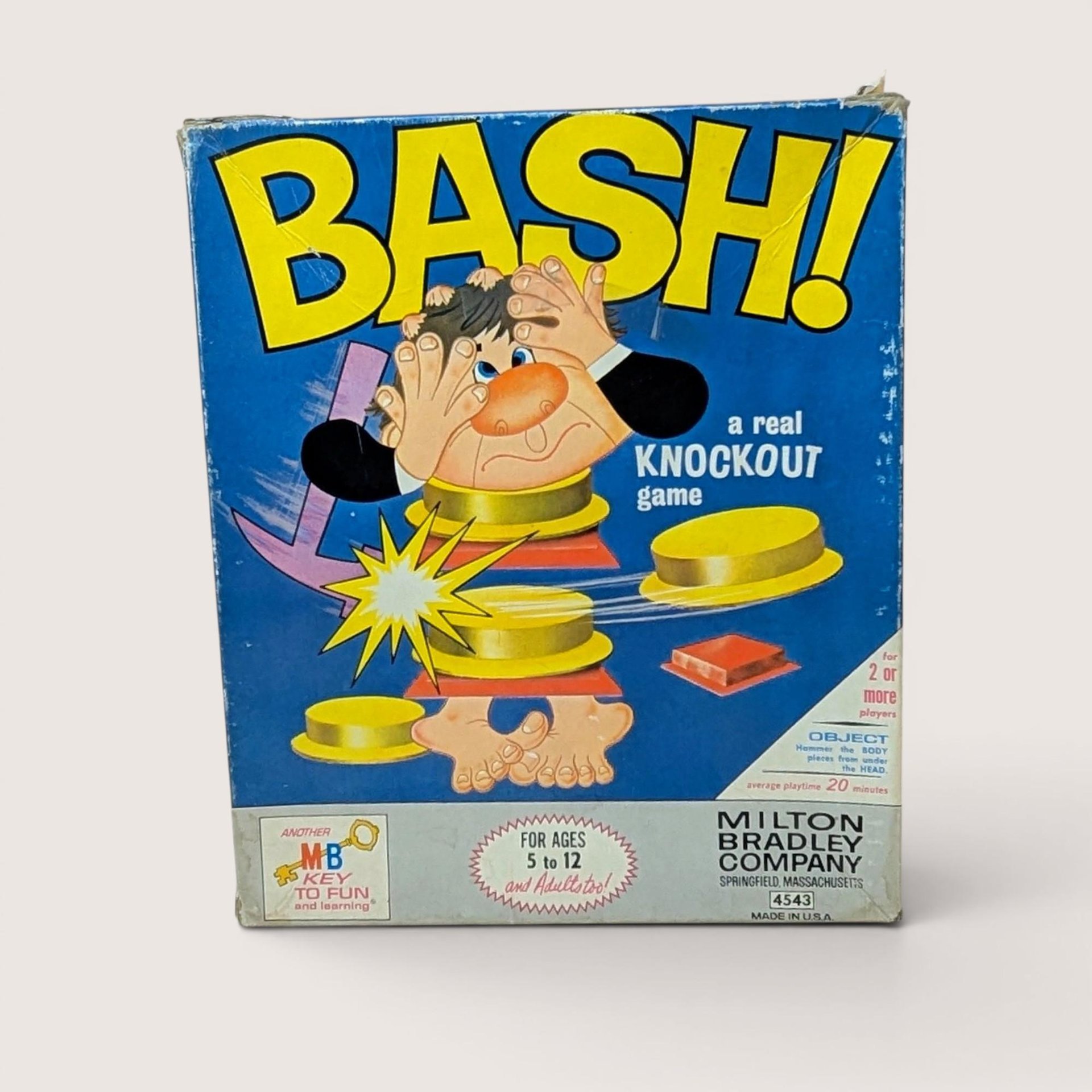 1965 Milton Bradley Bash Game