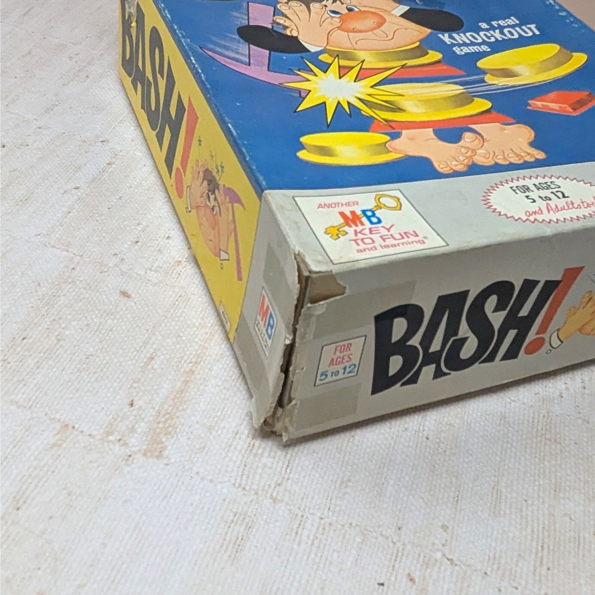 1965 Milton Bradley "BASH!" Game – Complete Vintage Mid-Century Playroom Classic