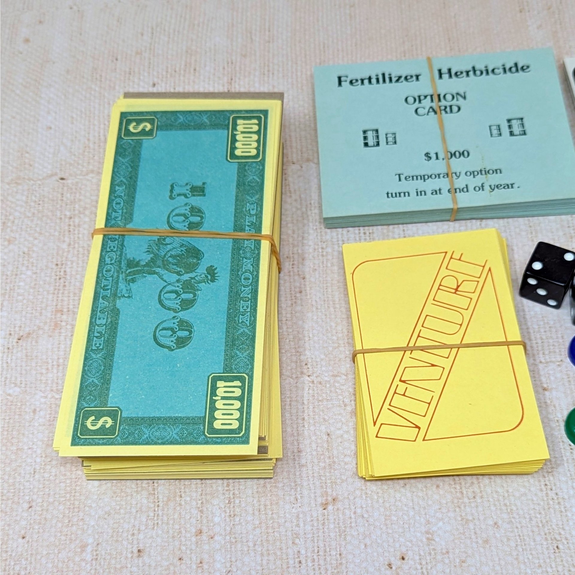 1974 Agri-Venture Board Game – Vintage Farming Simulation Complete 70s Art