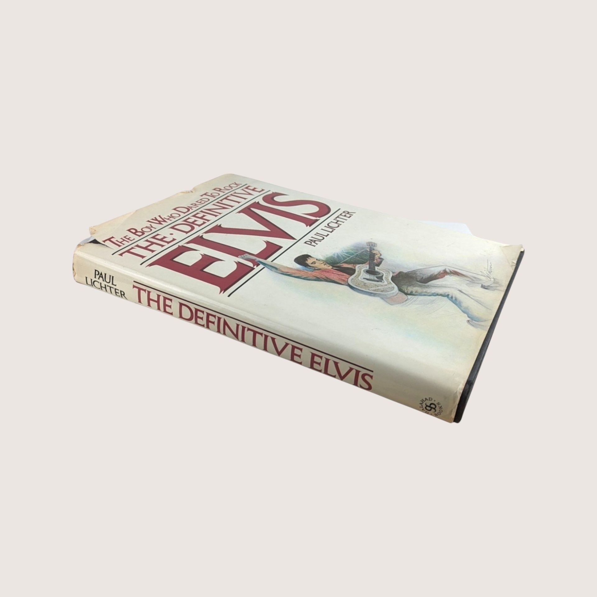 1982 The Definitive Elvis Paul Lichter Hardcover Book