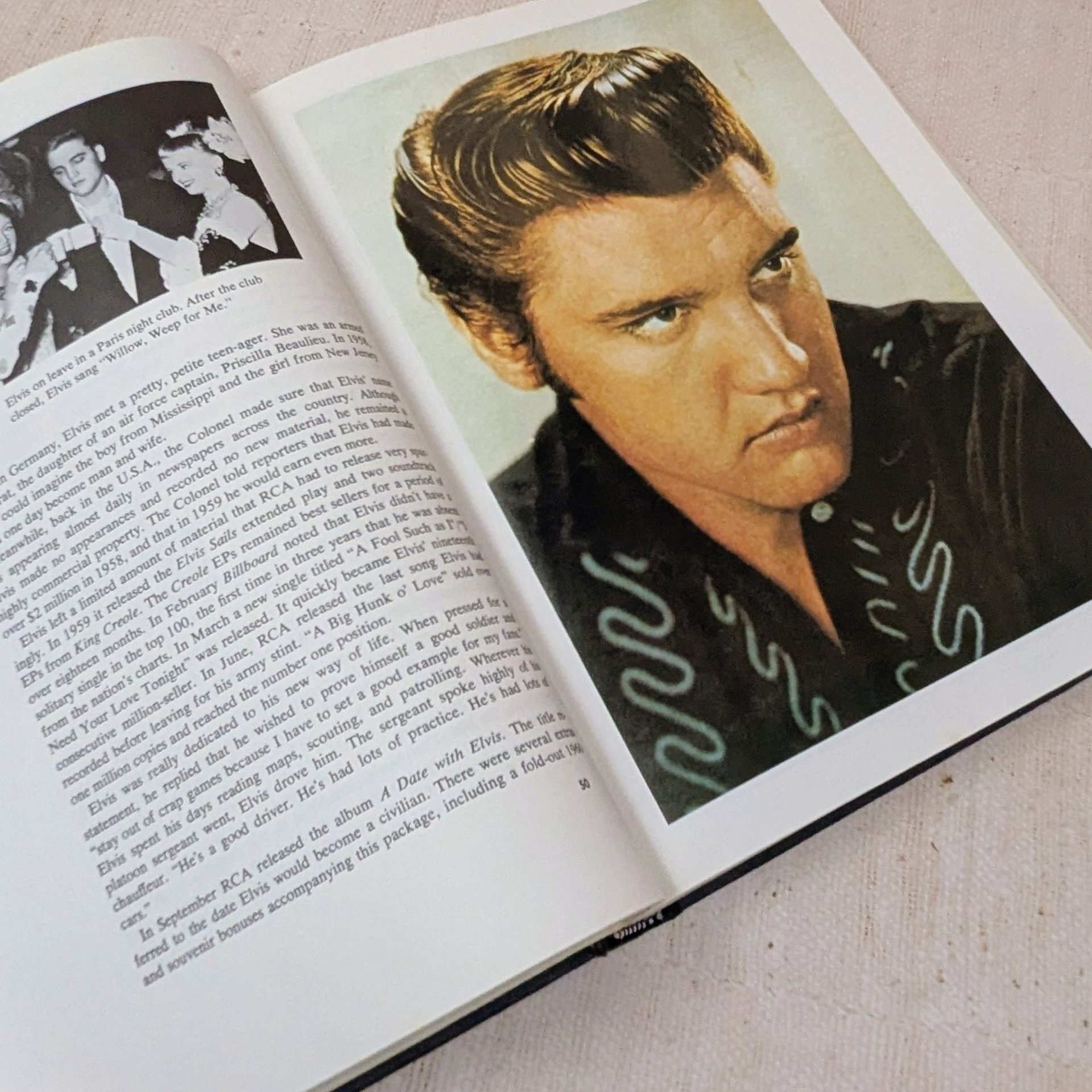 1982 Elvis The Boy Who Dared To Rock by Paul Lichter 